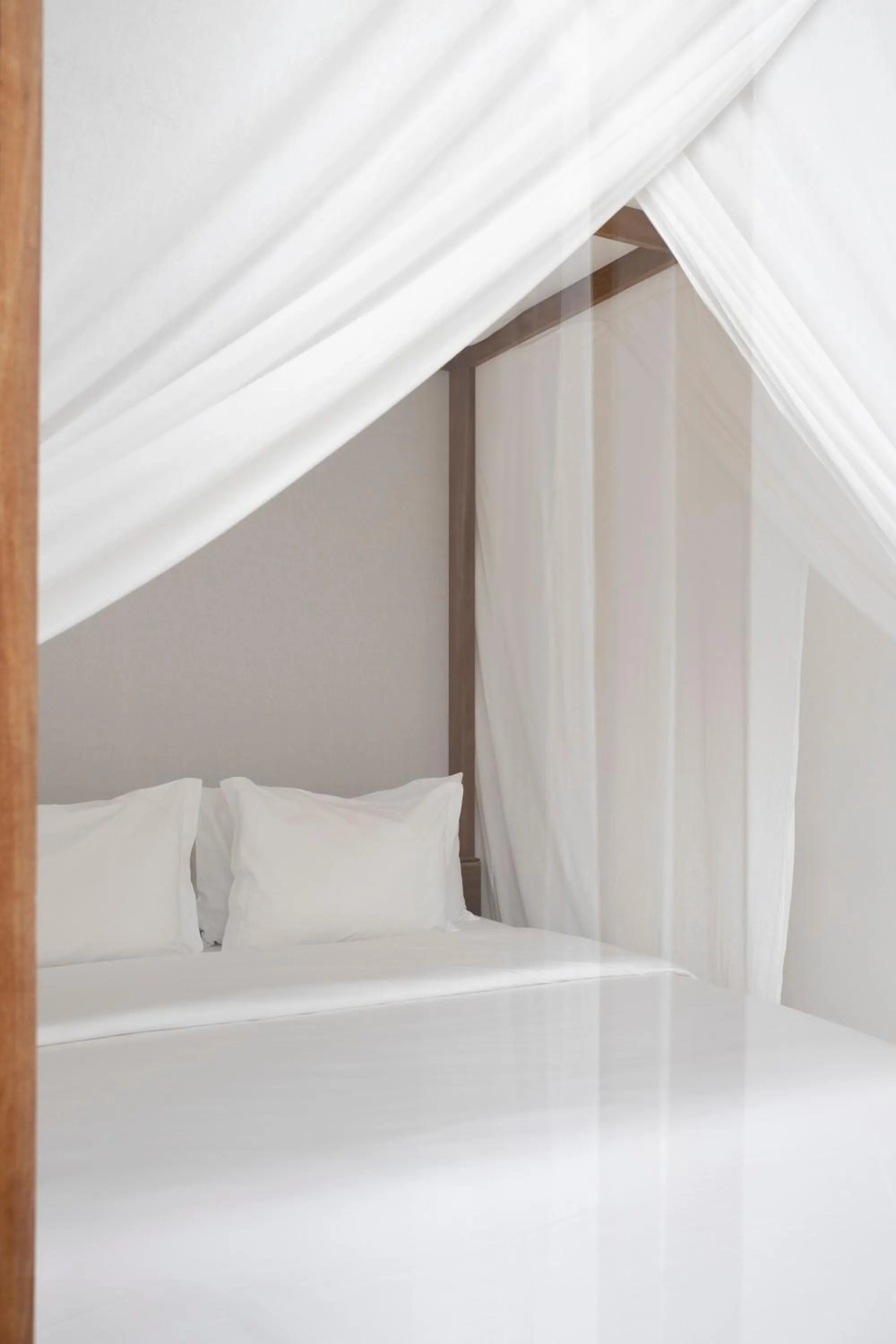 Bed in KA BRU 1100 Boutique Hotel