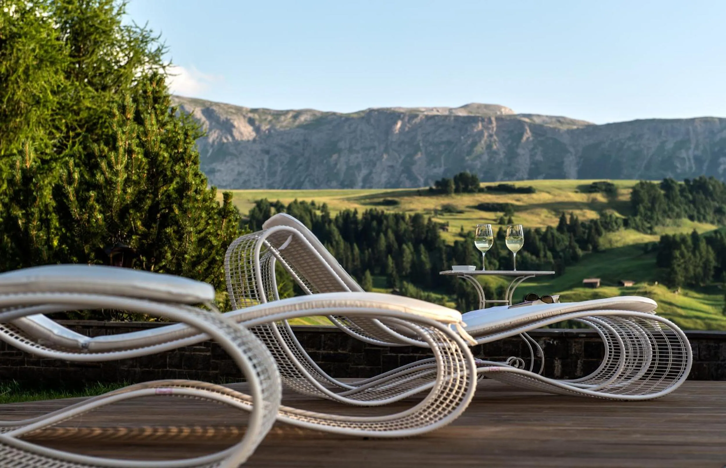 Natural landscape in Hotel Rosa Eco Alpine Spa