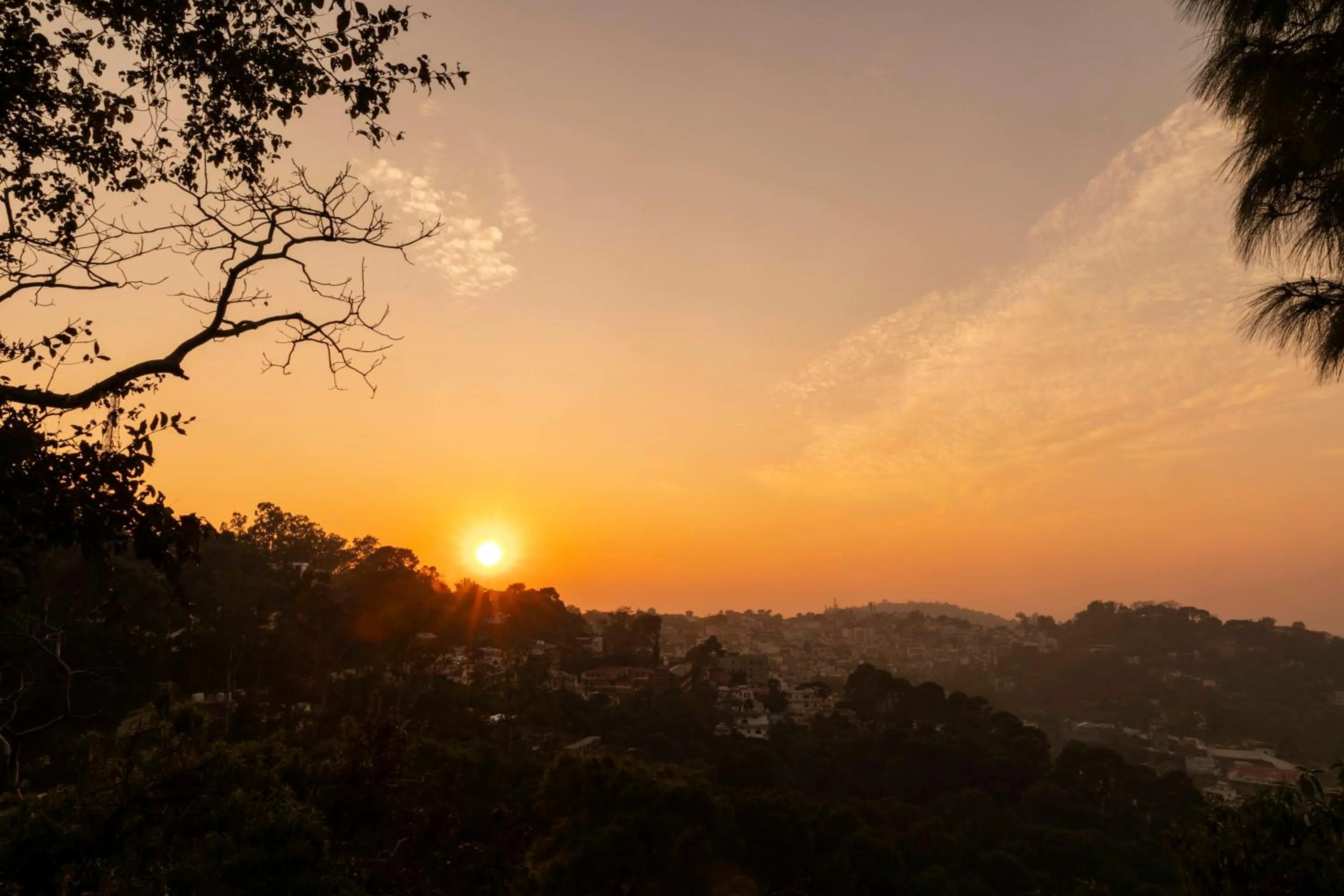 Natural landscape in Seclude Nahan, Bantony Cottage