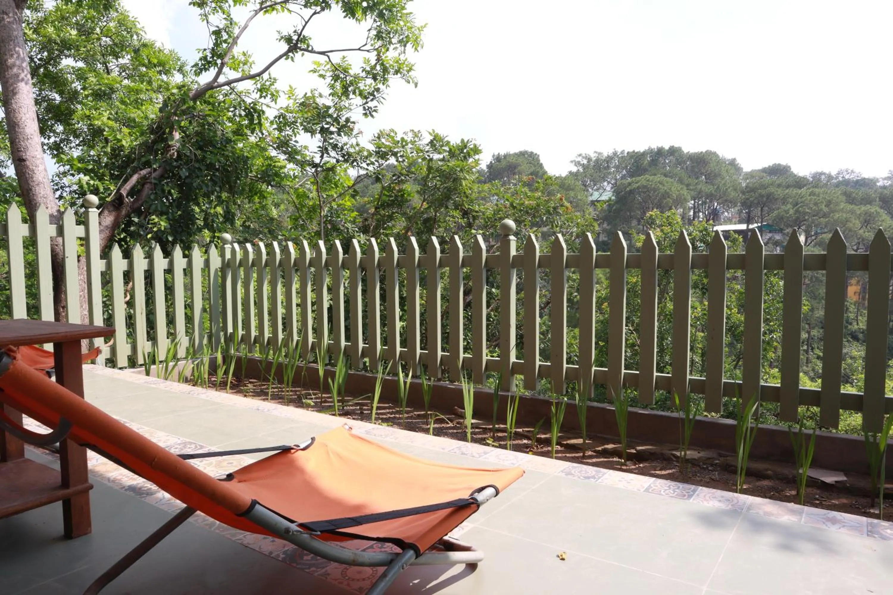 Patio in Seclude Nahan, Bantony Cottage