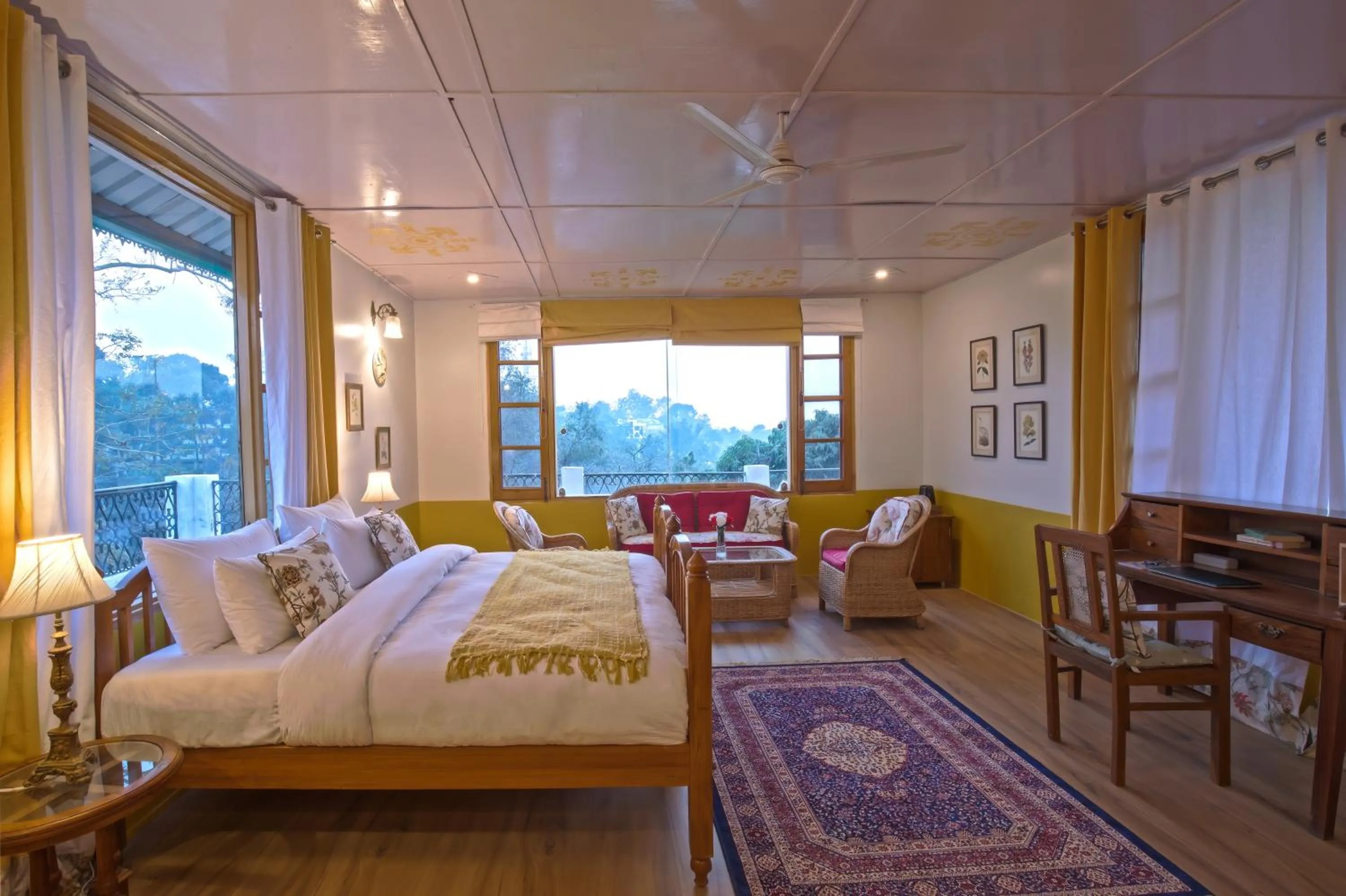 Photo of the whole room, Bed in Seclude Nahan, Bantony Cottage