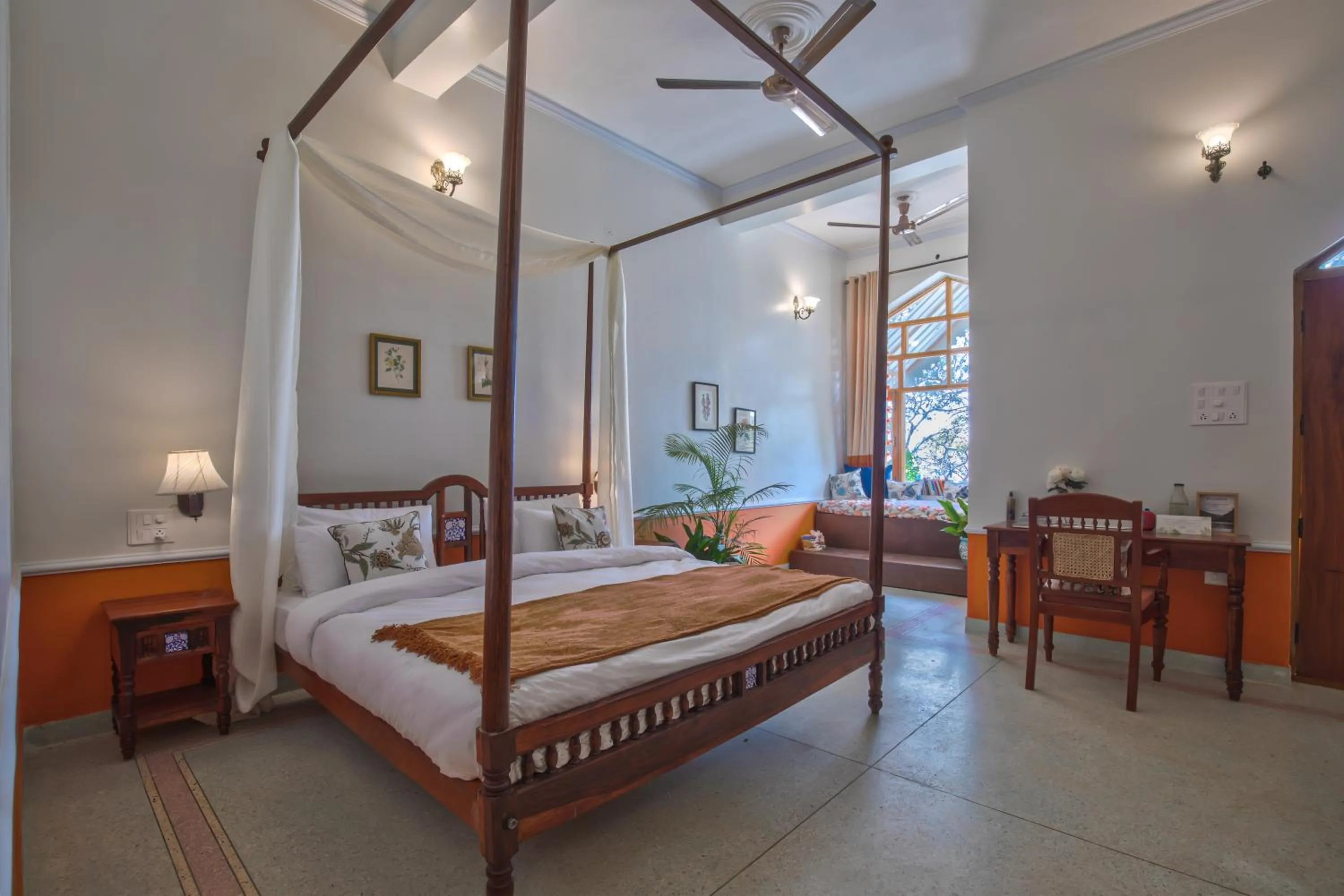 Photo of the whole room, Bed in Seclude Nahan, Bantony Cottage