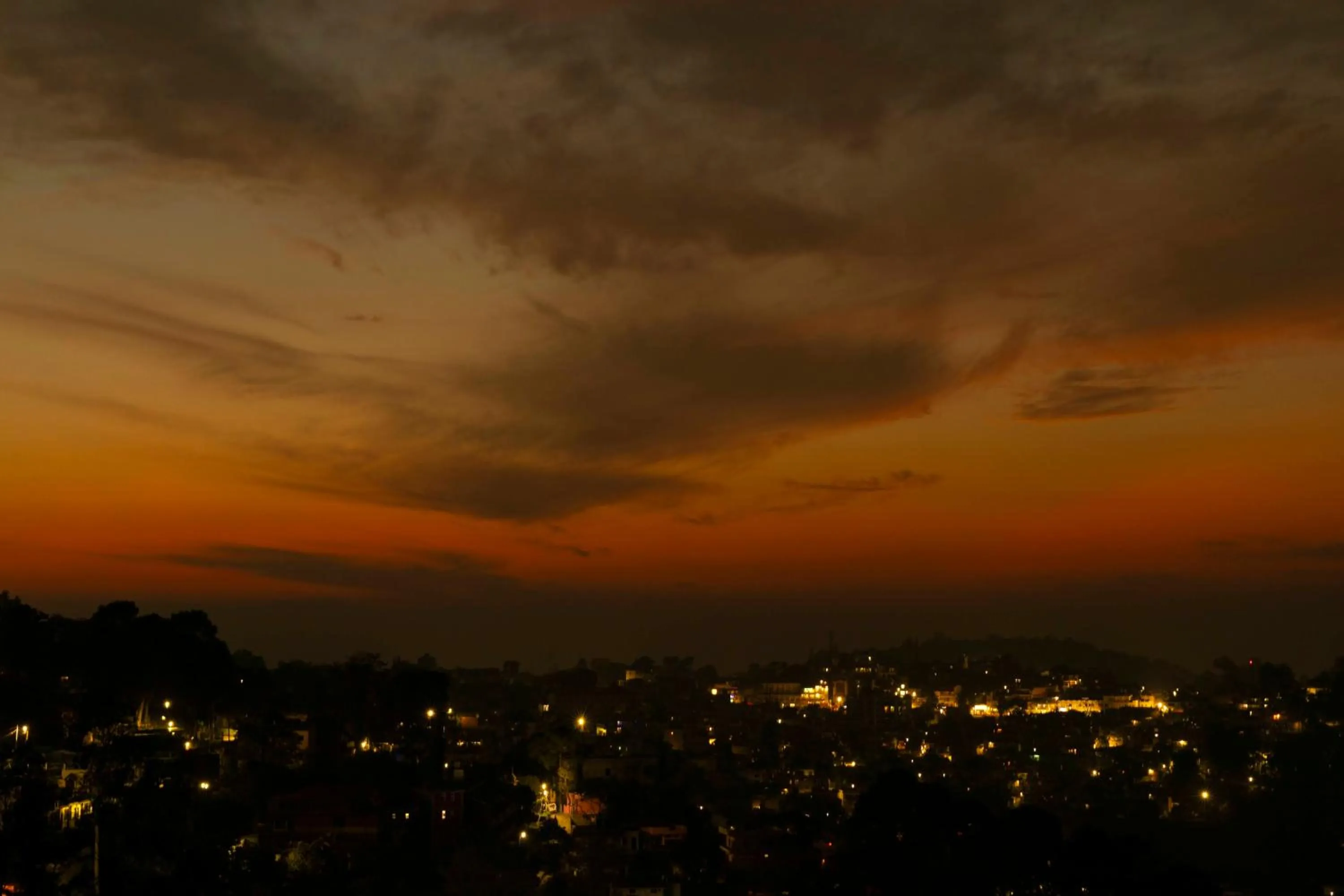 Sunset in Seclude Nahan, Bantony Cottage