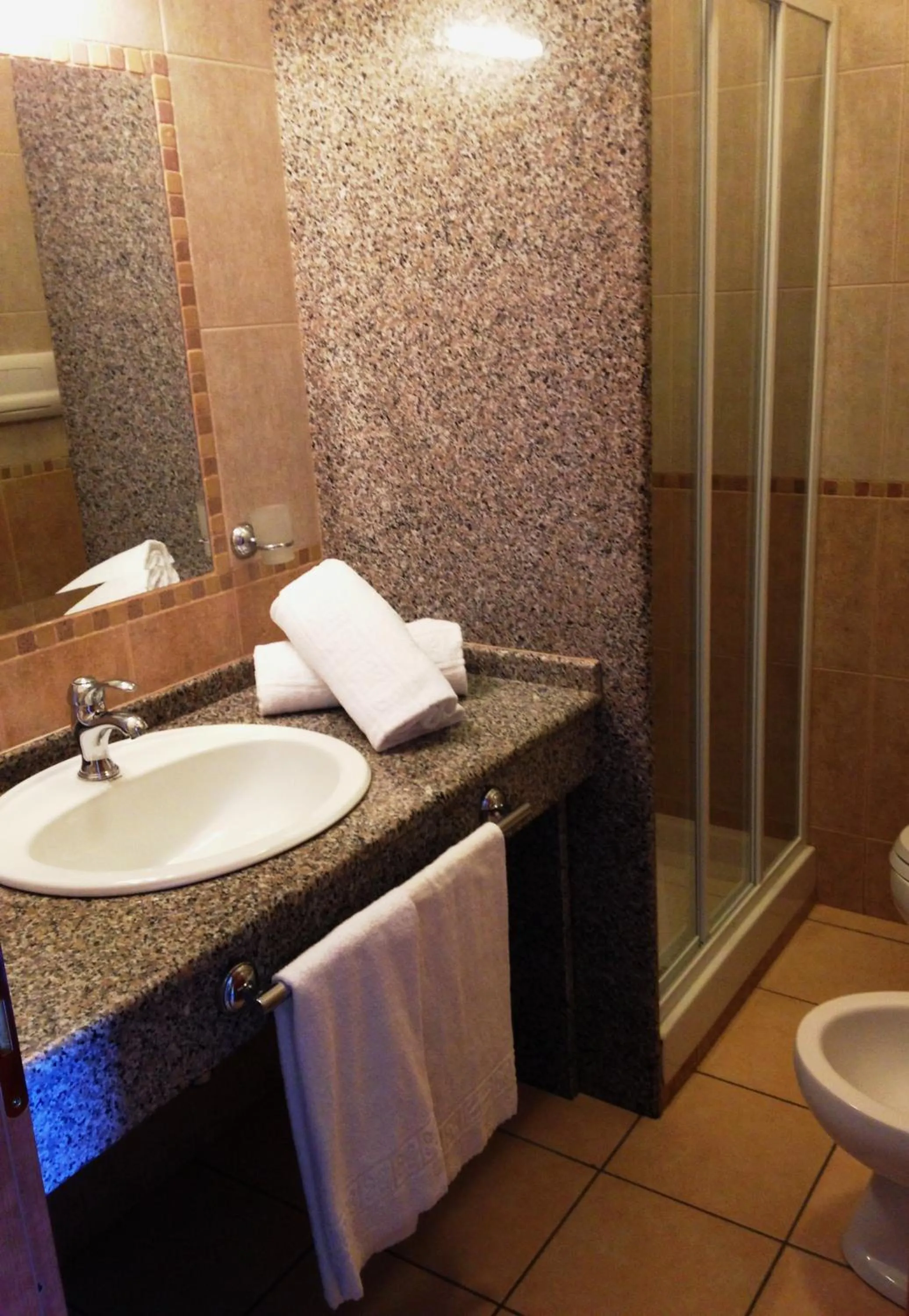 Bathroom in Hotel Baia Marina