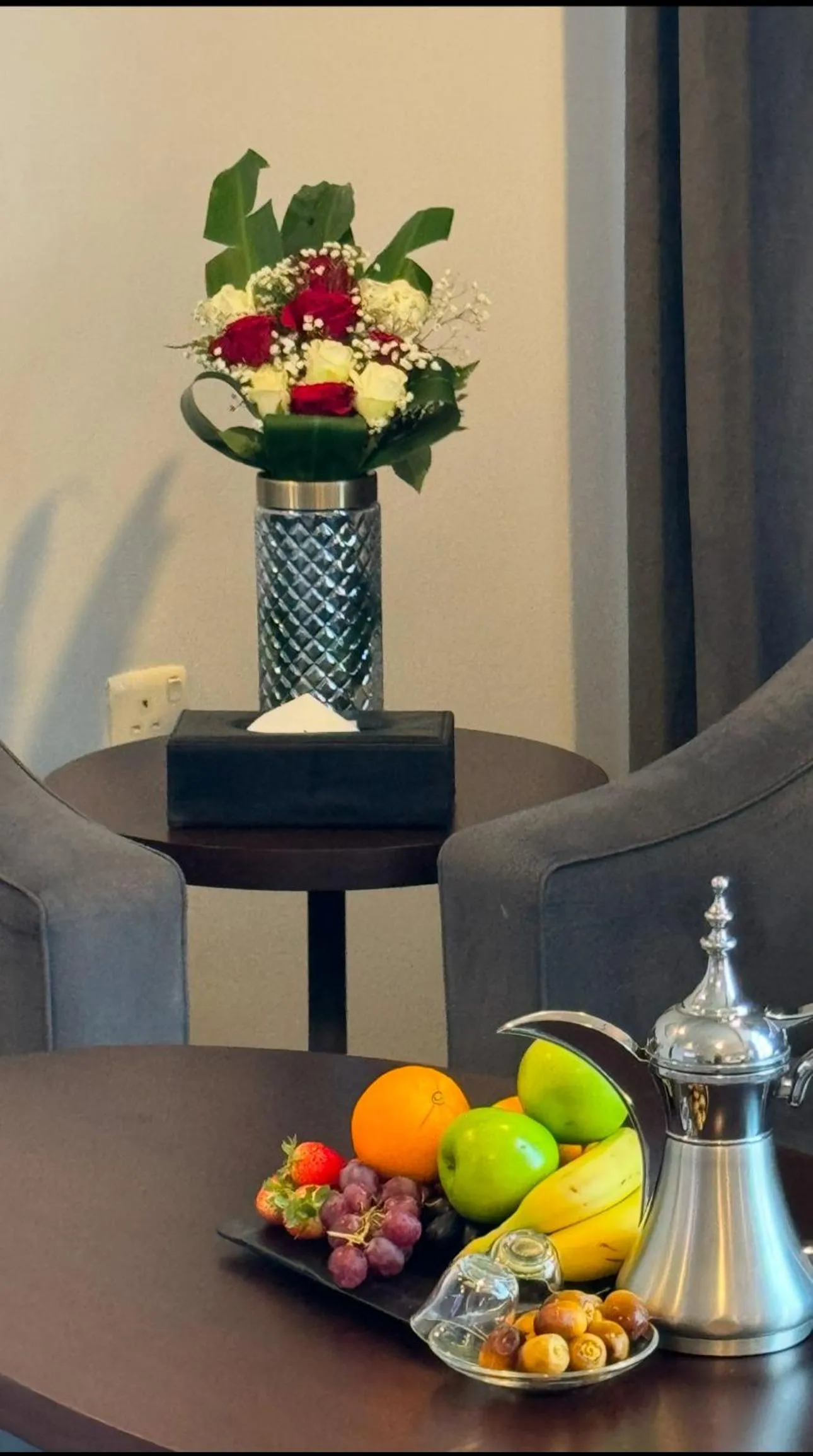 Living room in Laten Suites Al Salim Plaza