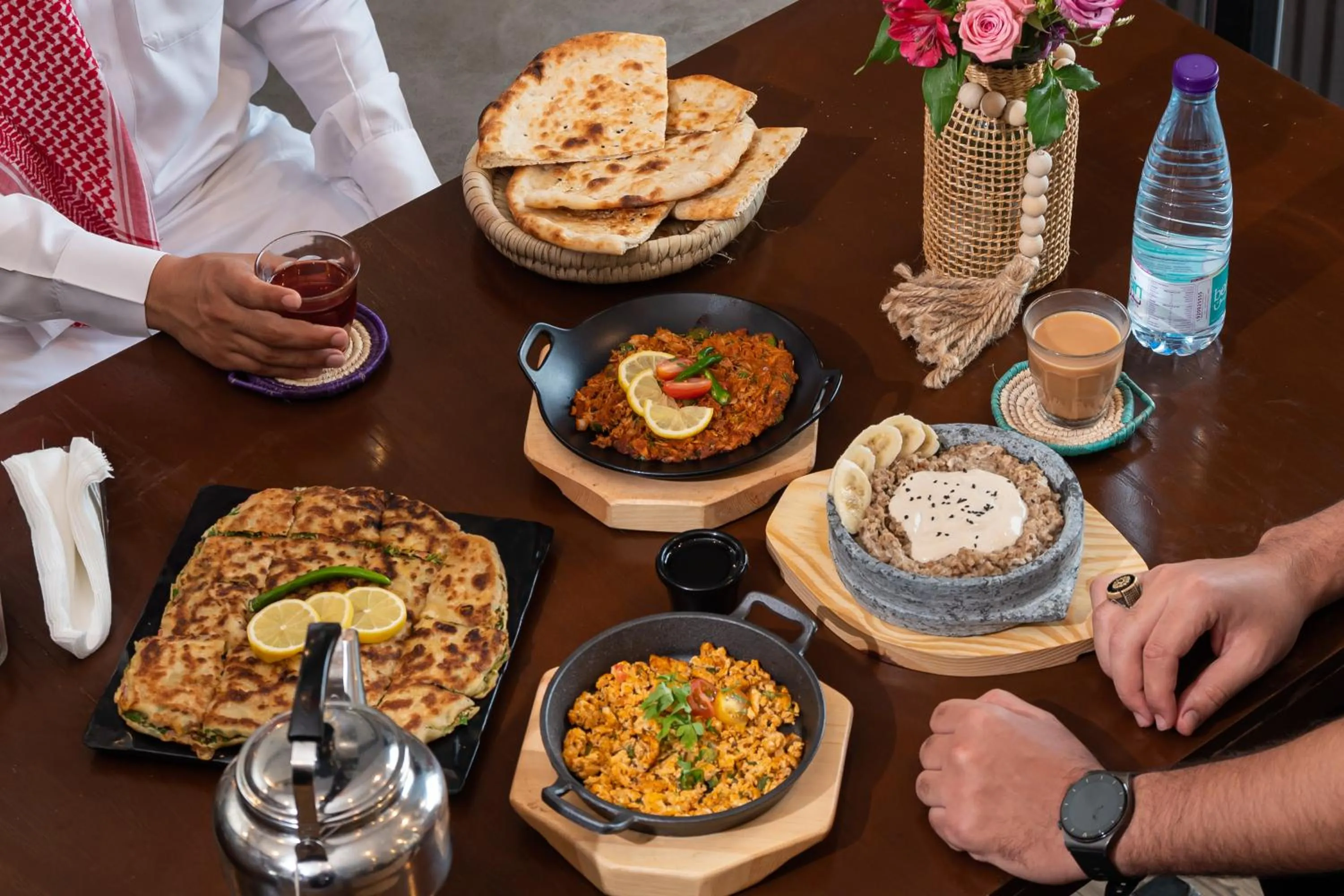 Food and drinks in Laten Suites Al Salim Plaza