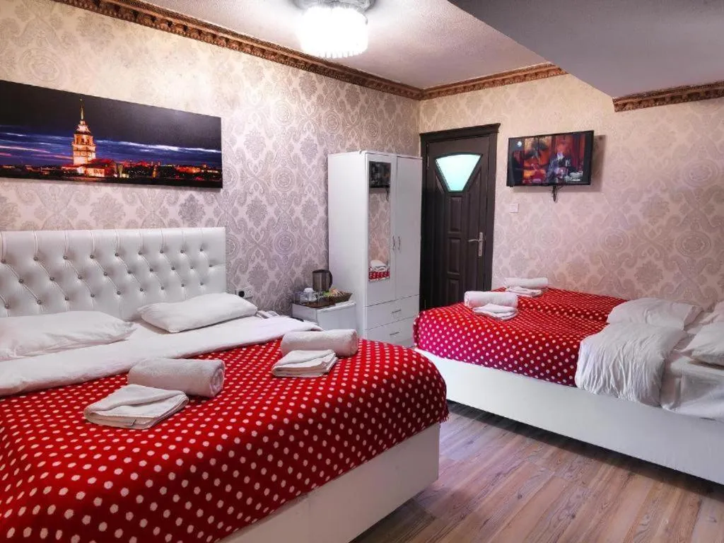Bed in DİYAR BUDGET HOTEL