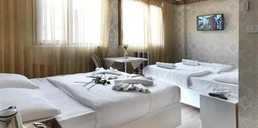 Bed in DİYAR BUDGET HOTEL