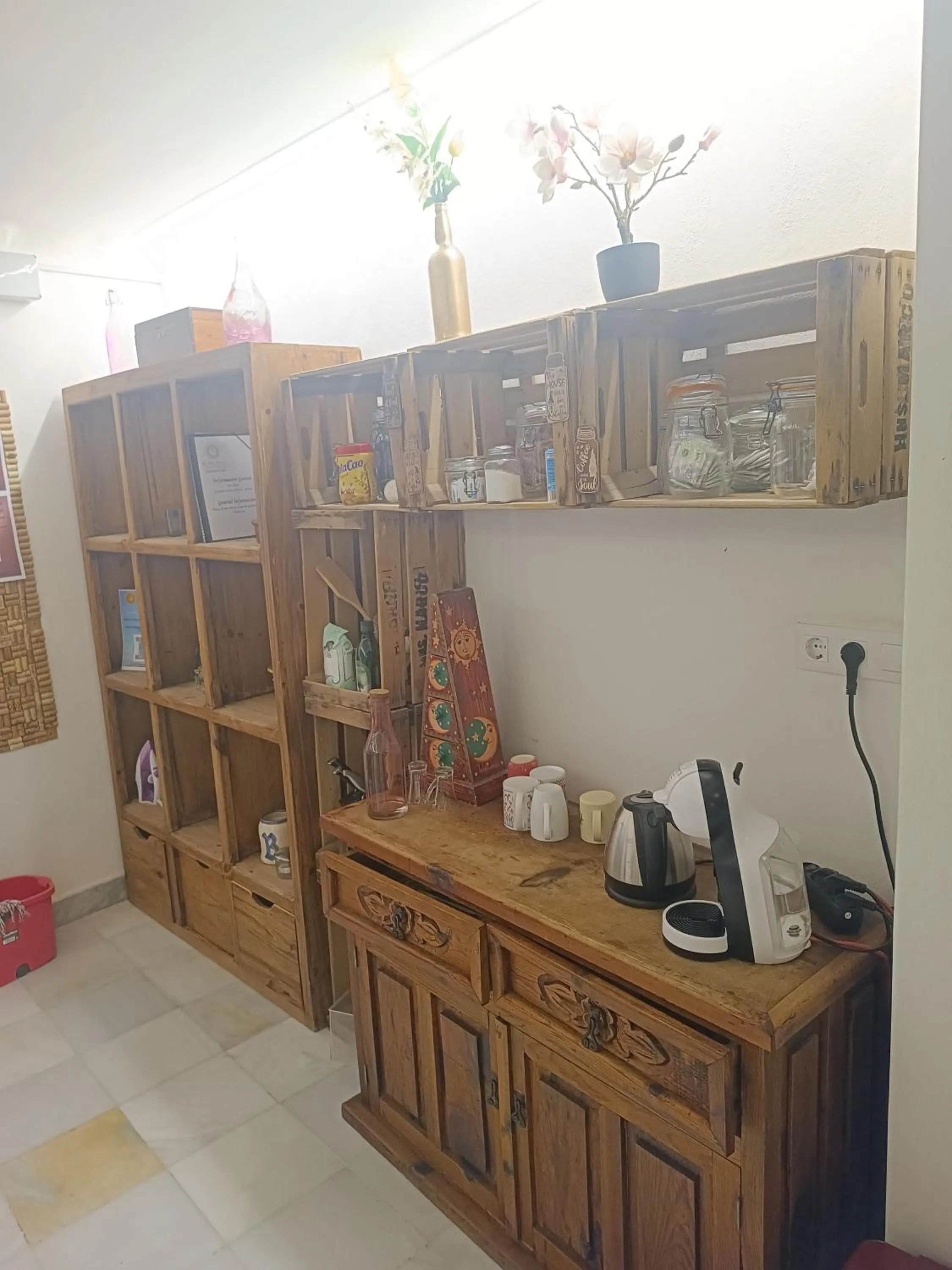 Coffee/tea facilities in El Palacete de Cuevas