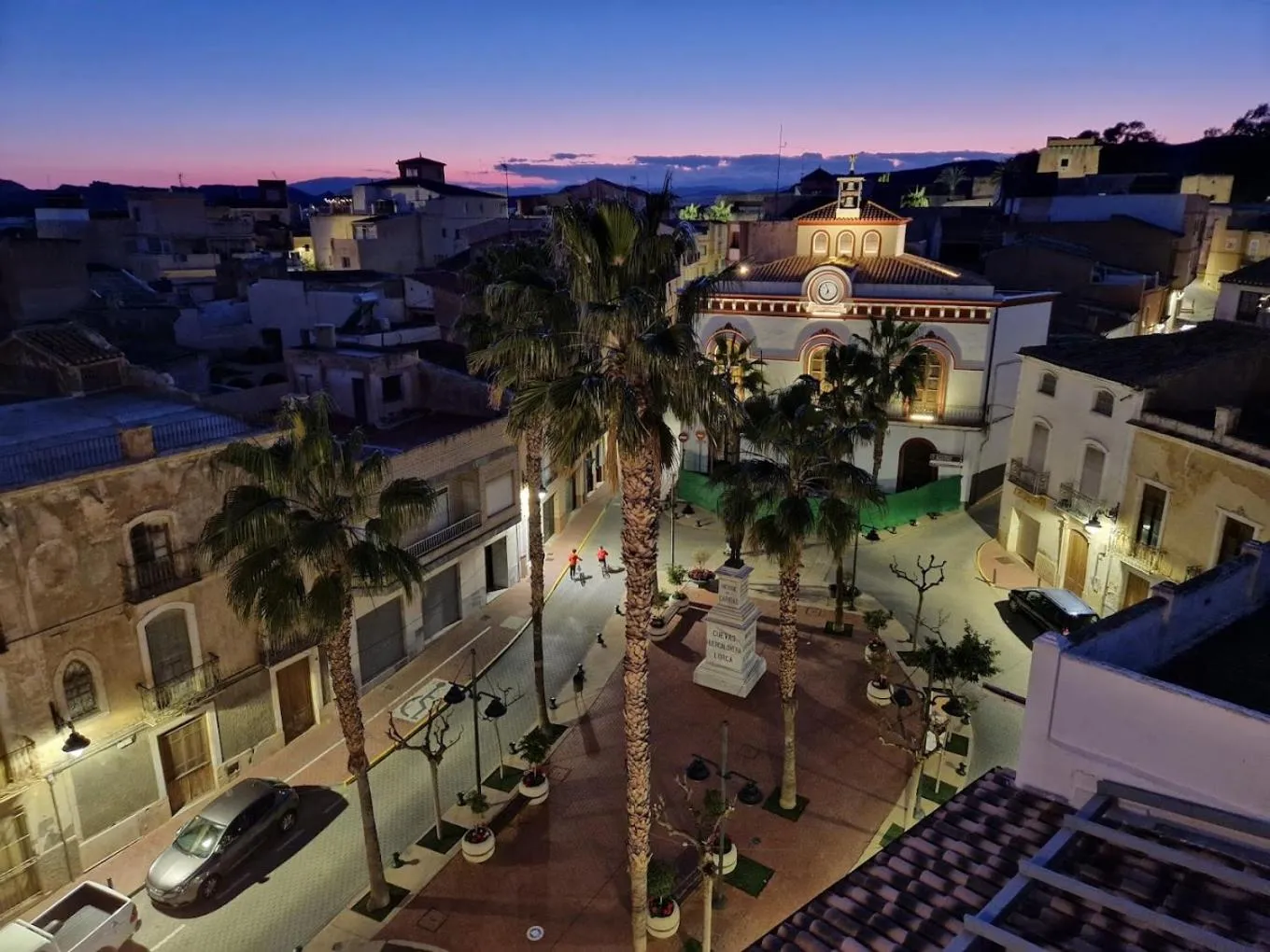 Night in El Palacete de Cuevas