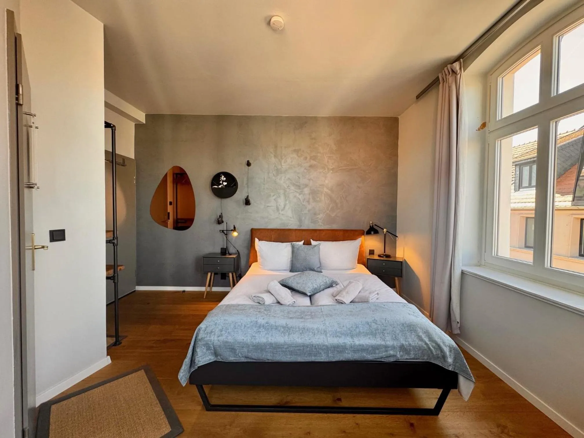 Photo of the whole room, Bed in Hotel & Restaurant Fackelgarten Plau am See