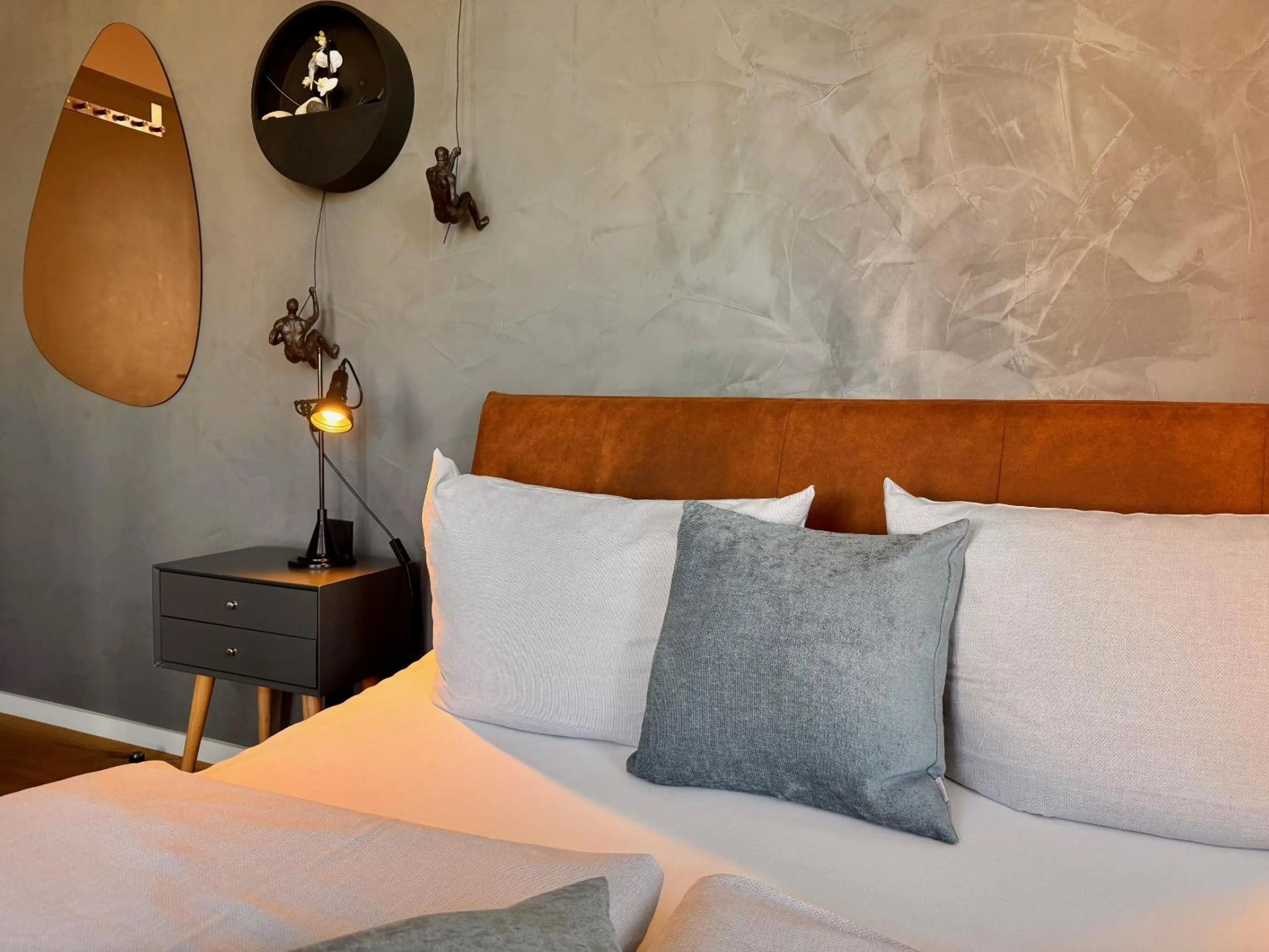 Photo of the whole room, Bed in Hotel & Restaurant Fackelgarten Plau am See