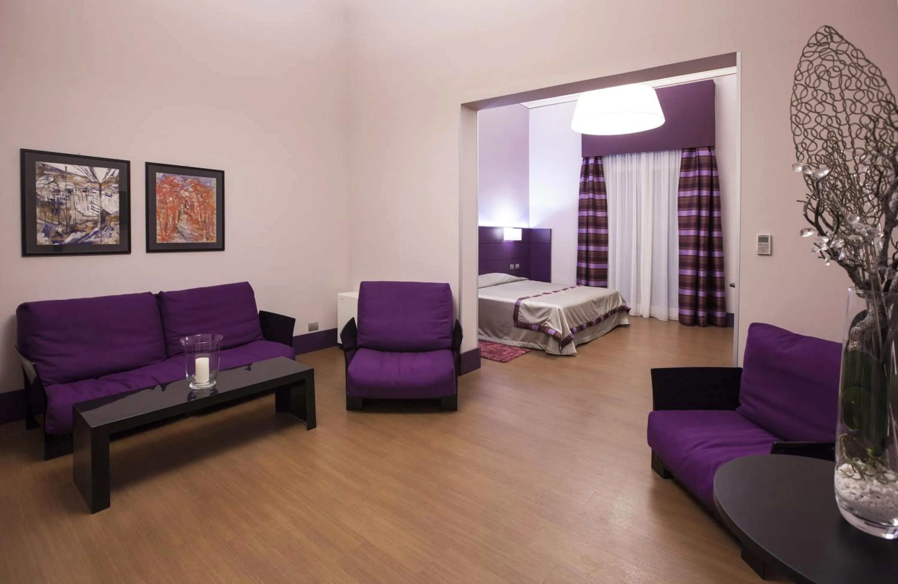 Living room in Hotel Vittoria