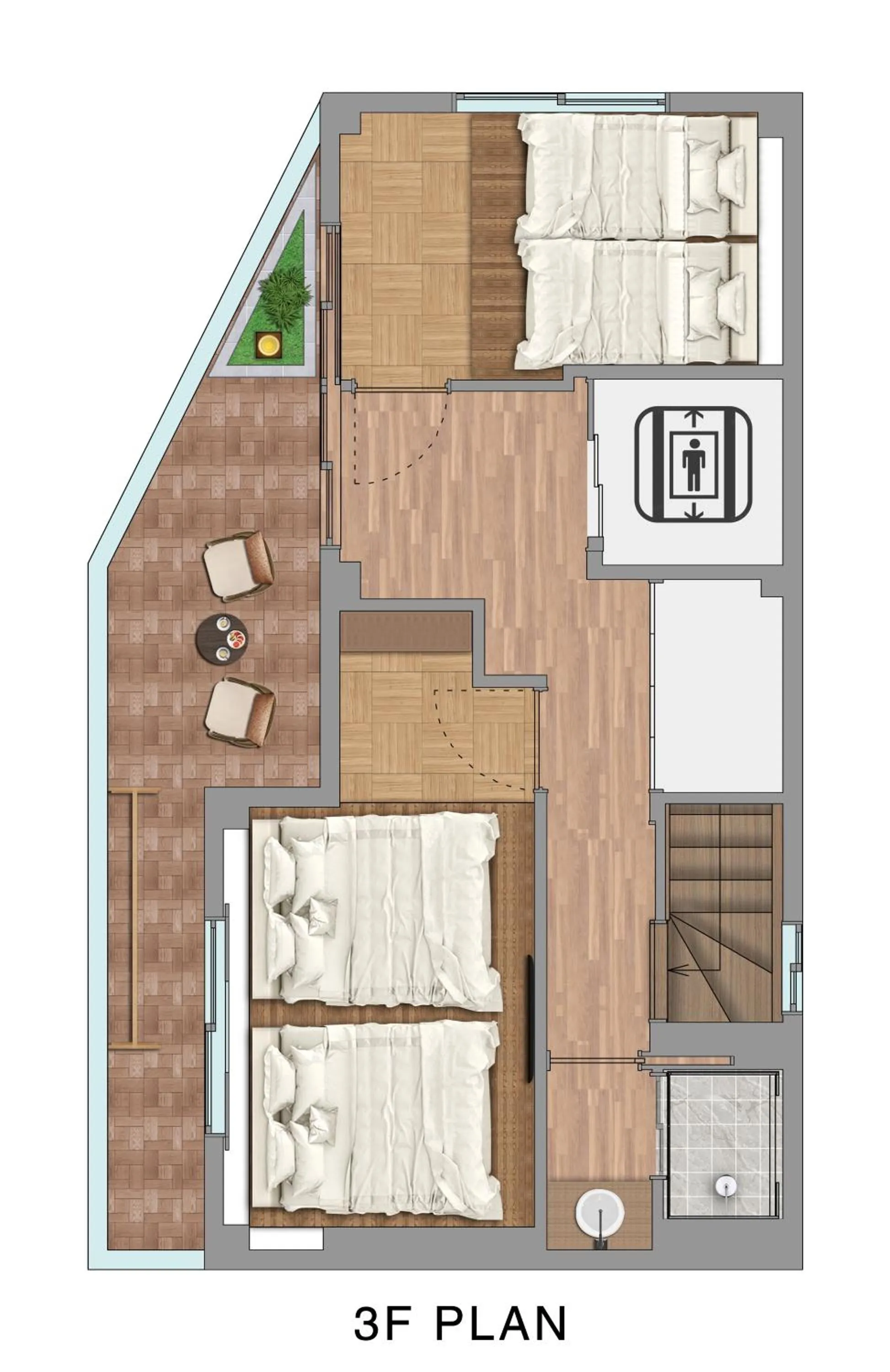 Photo of the whole room in 古今 天下茶屋 with a private parking lot and a half open-air bath and direct to KIX