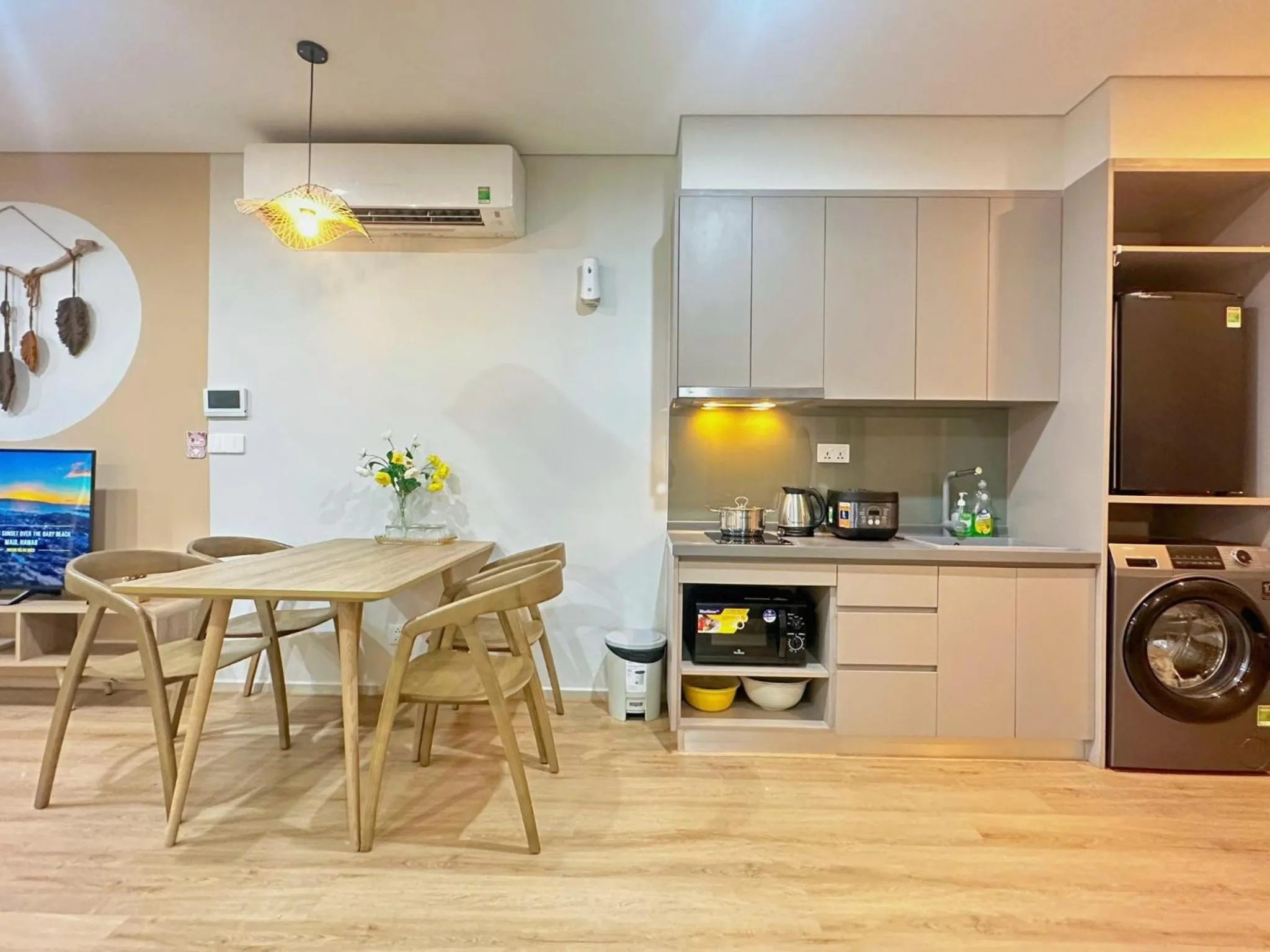 Kitchen or kitchenette in Ken's House -The Sóng Condotel Vũng Tàu