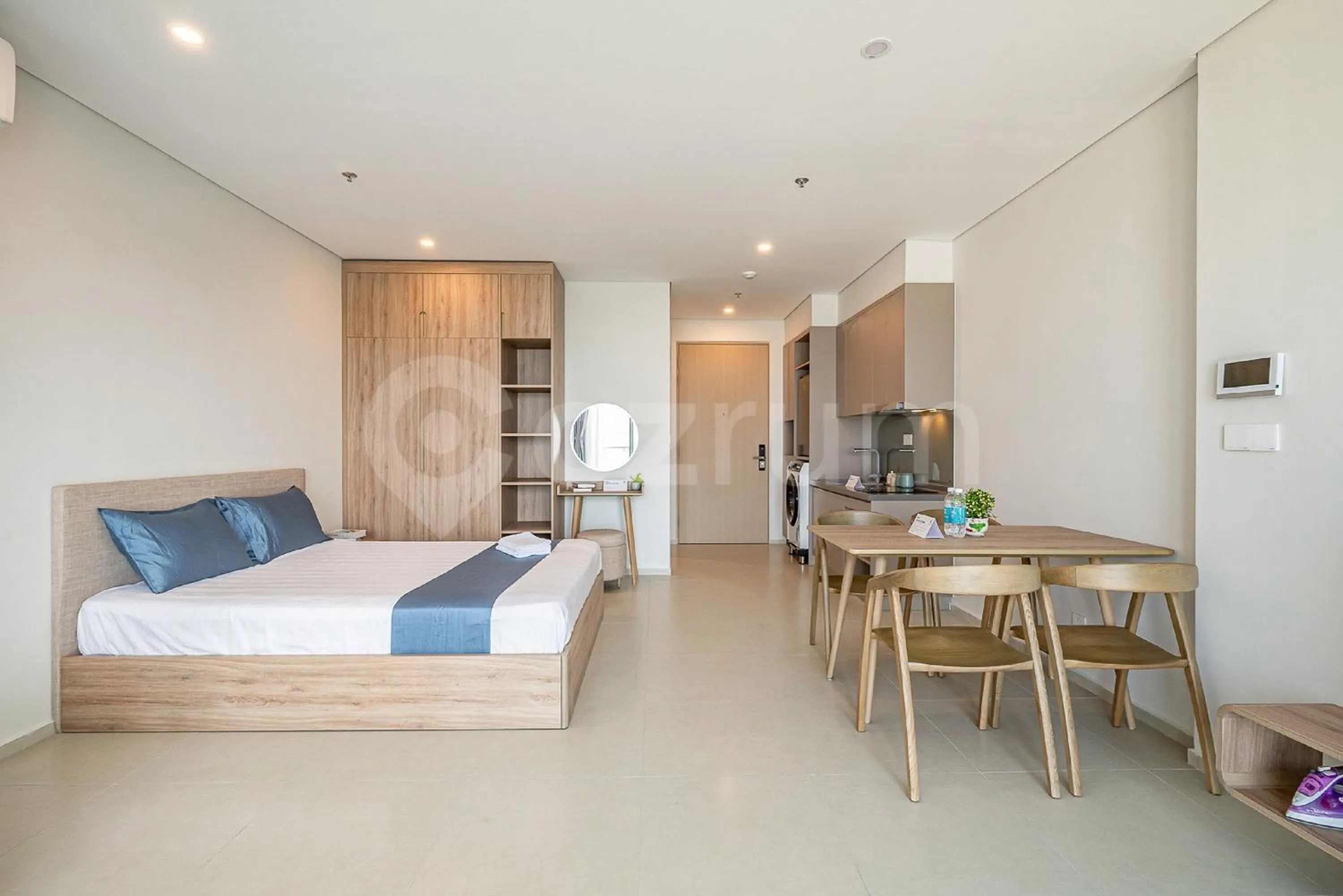 Patio, Bed in Ken's House -The Sóng Condotel Vũng Tàu