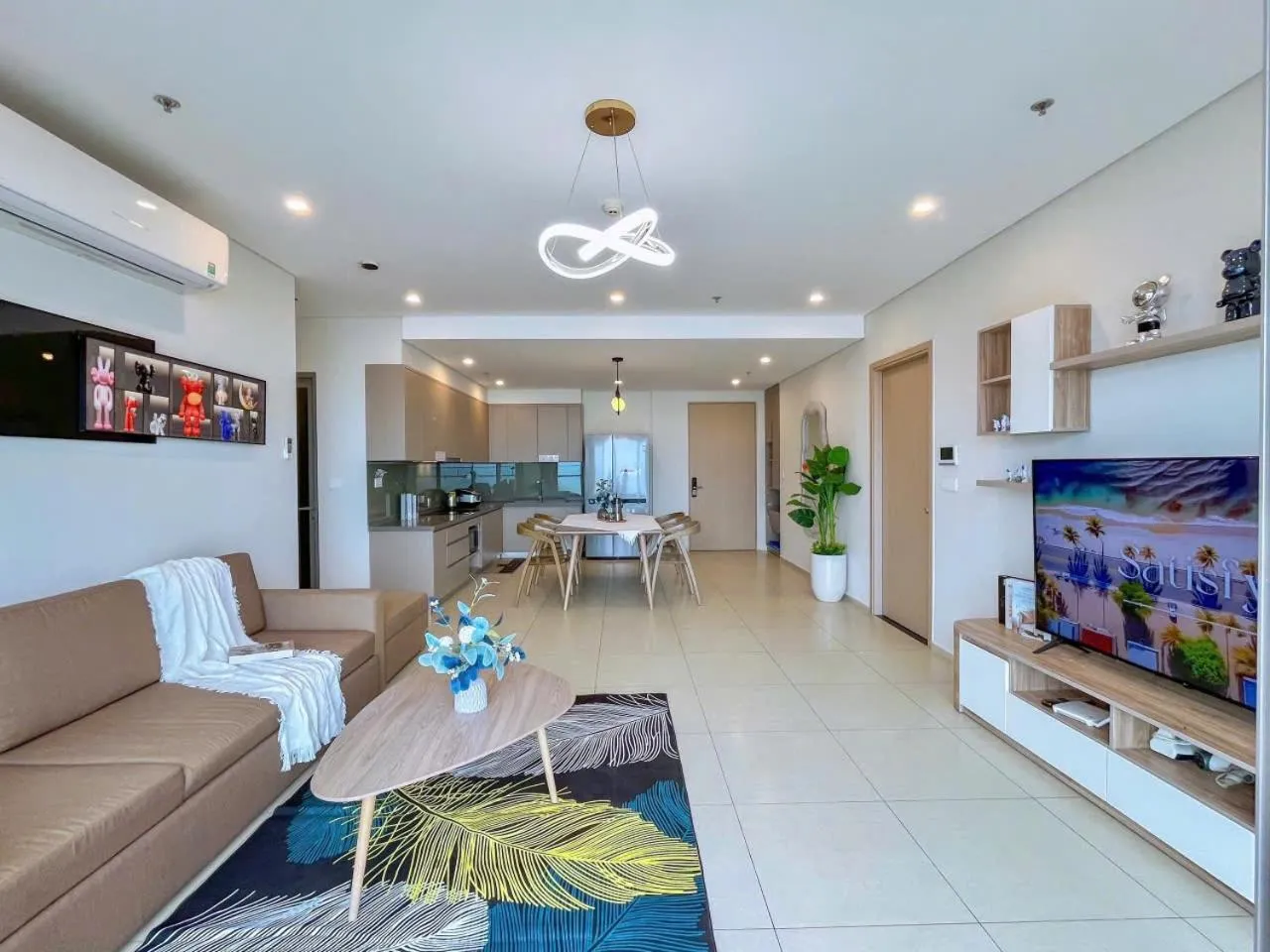 Living room in Ken's House -The Sóng Condotel Vũng Tàu