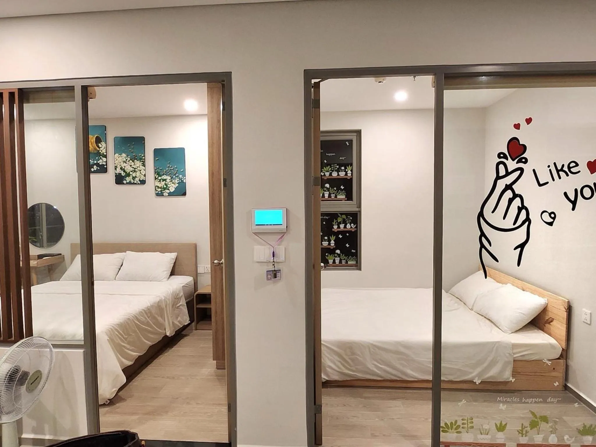 Photo of the whole room, Bed in Ken's House -The Sóng Condotel Vũng Tàu