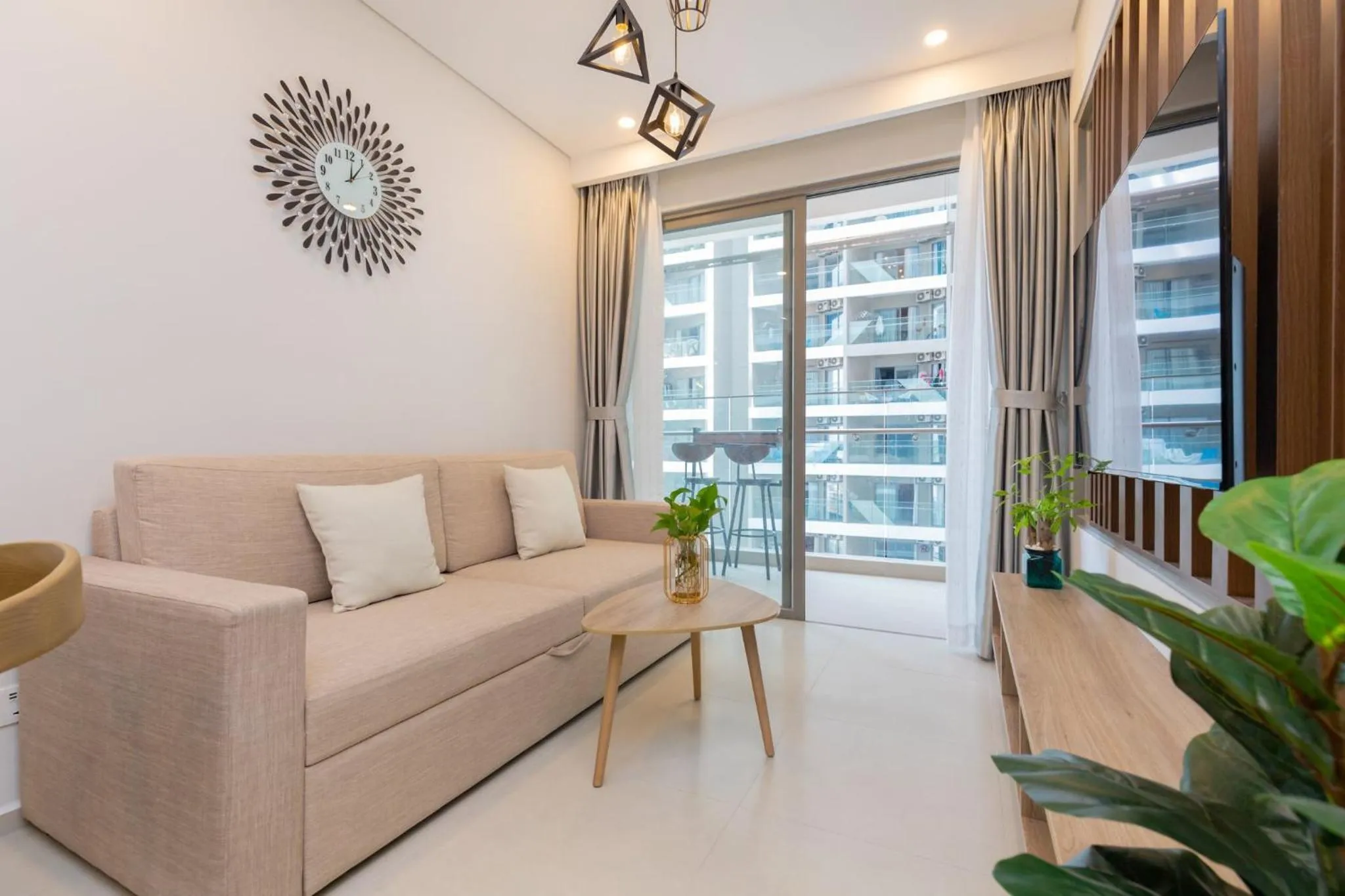 Living room in Ken's House -The Sóng Condotel Vũng Tàu