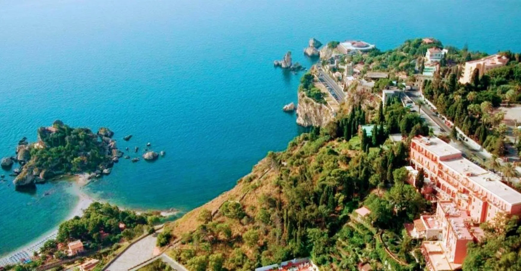 Property building in Grand Hotel Miramare