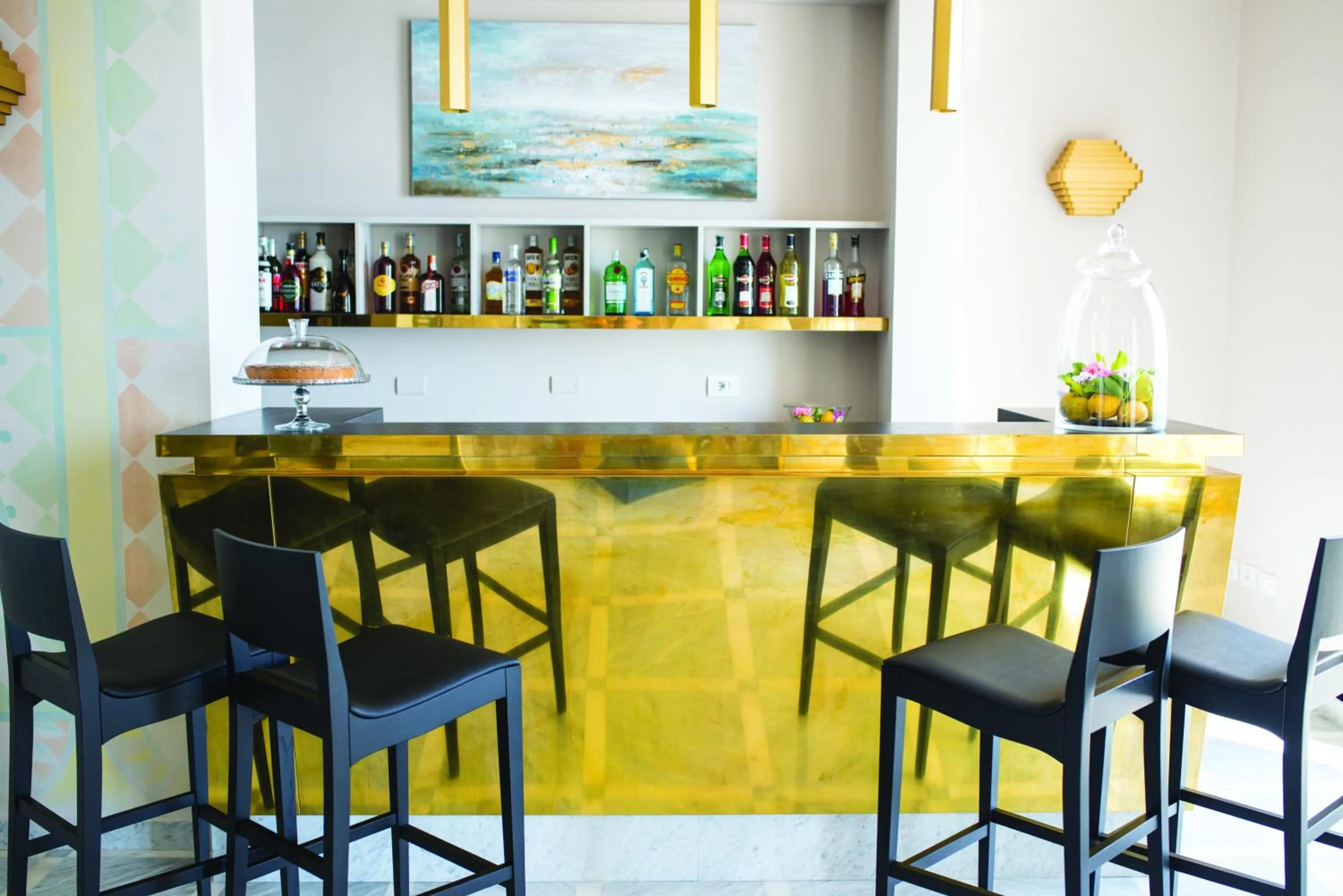 Lounge or bar in Grand Hotel Miramare