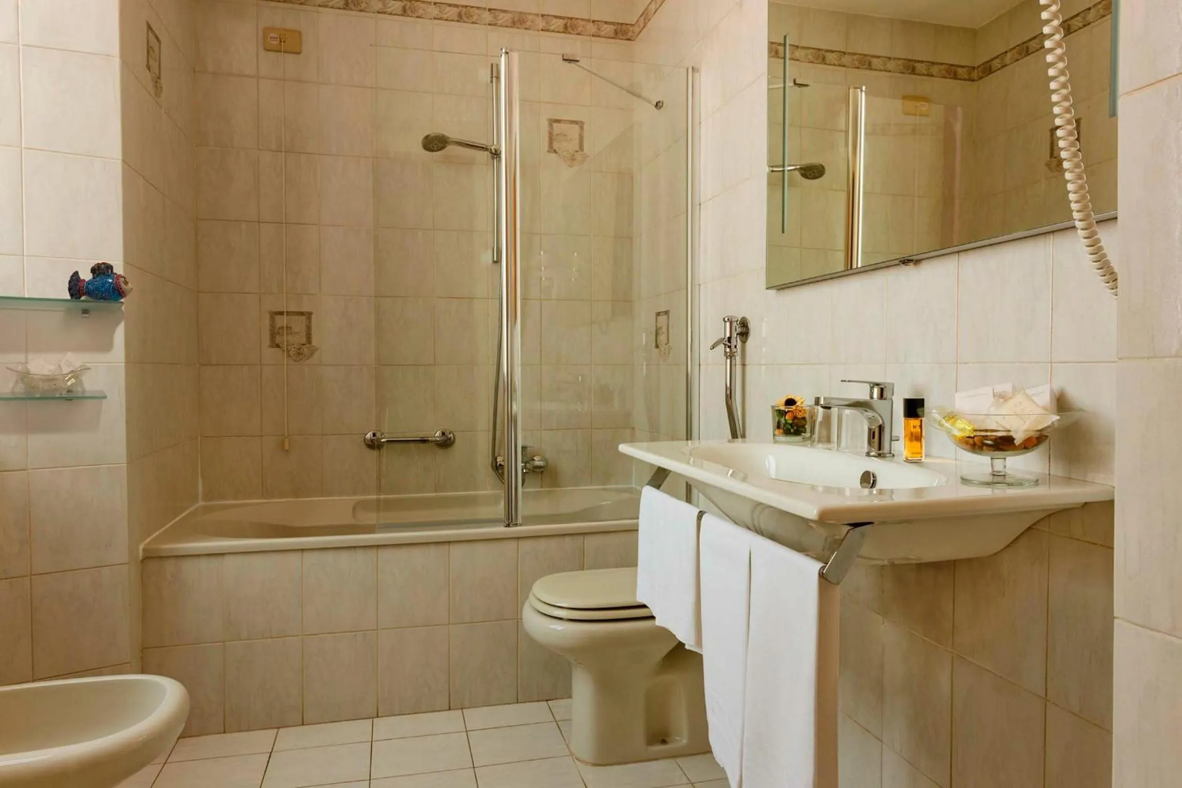 Bathroom in Grand Hotel Miramare