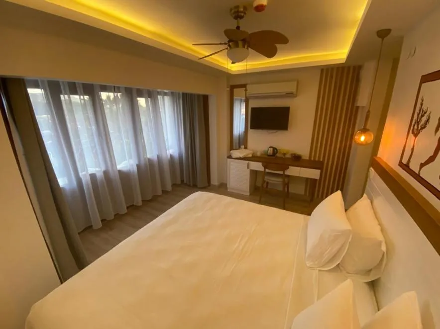 Photo of the whole room, Bed in in Ephesus Hotel and Art Galery