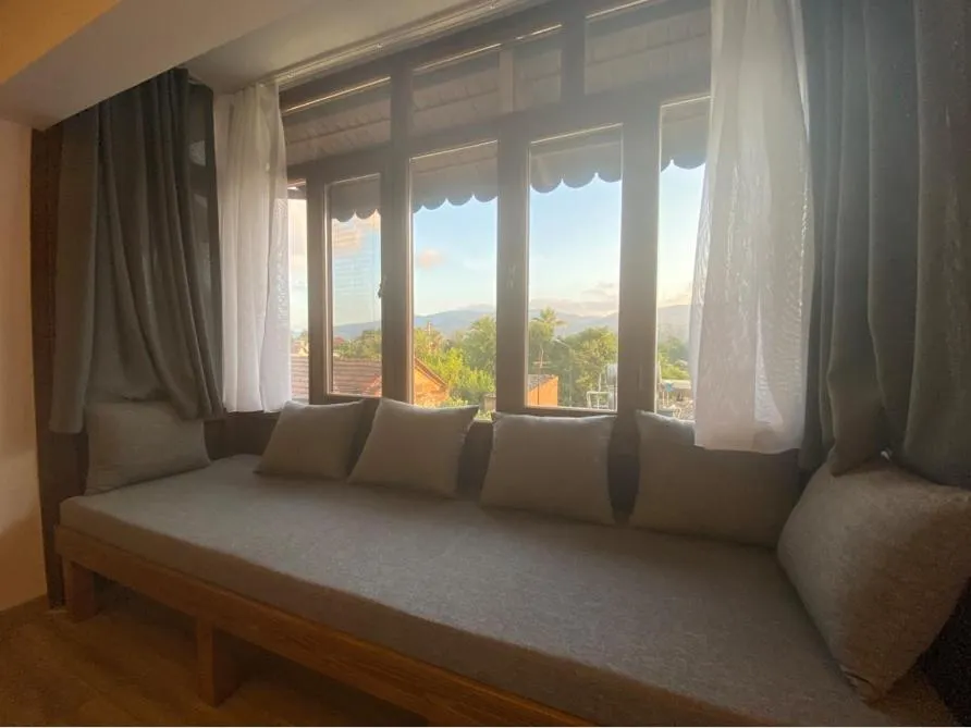 Seating area, Bed in in Ephesus Hotel and Art Galery