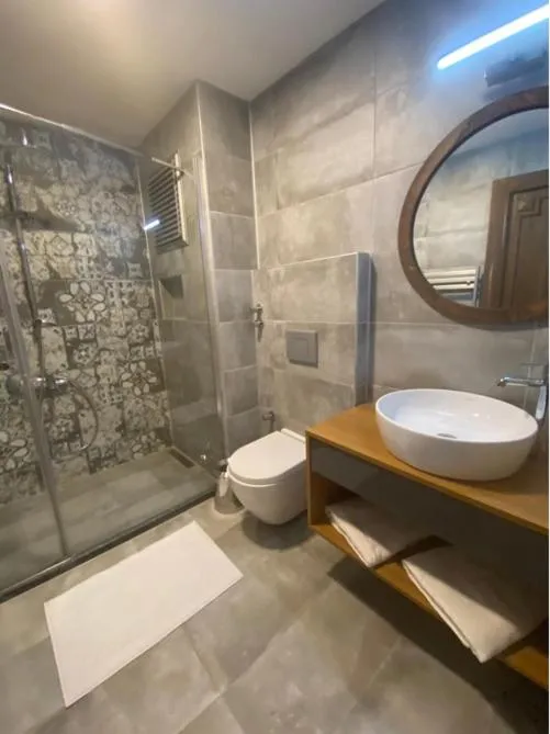Bathroom in in Ephesus Hotel and Art Galery