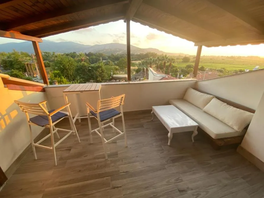 Balcony/Terrace in in Ephesus Hotel and Art Galery