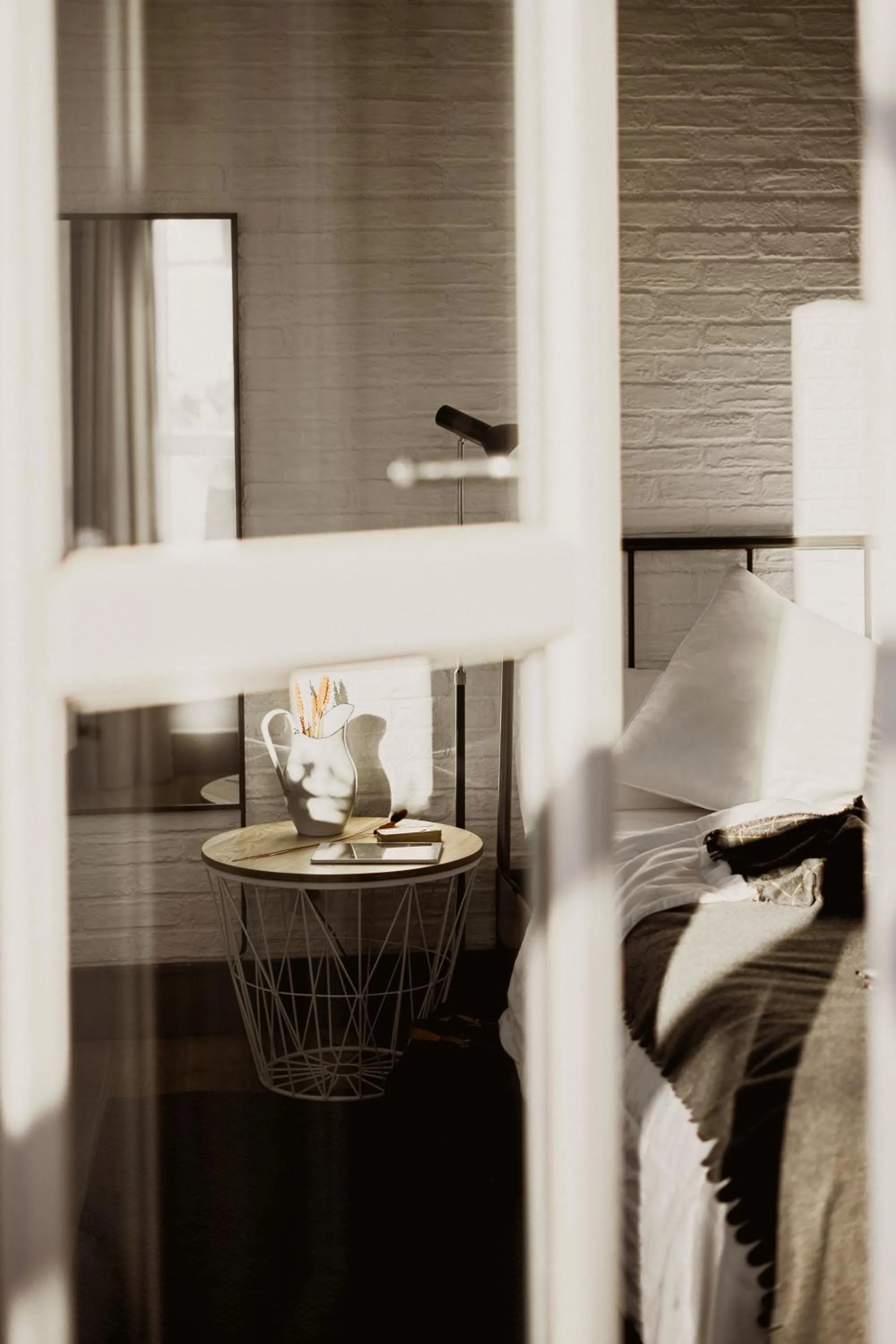 Bedroom, Bed in room00 Chueca Hostel