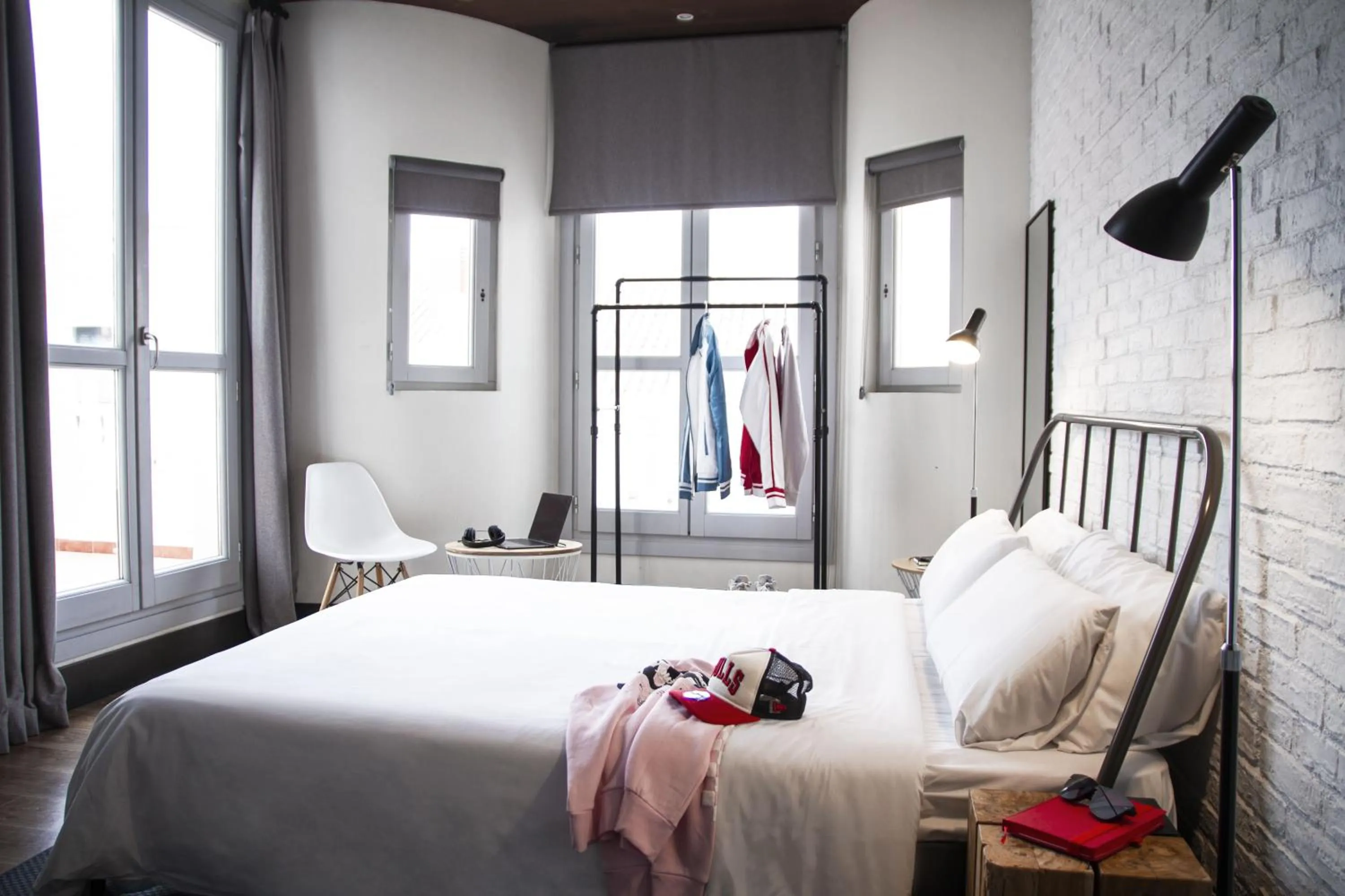 Bed in room00 Chueca Hostel