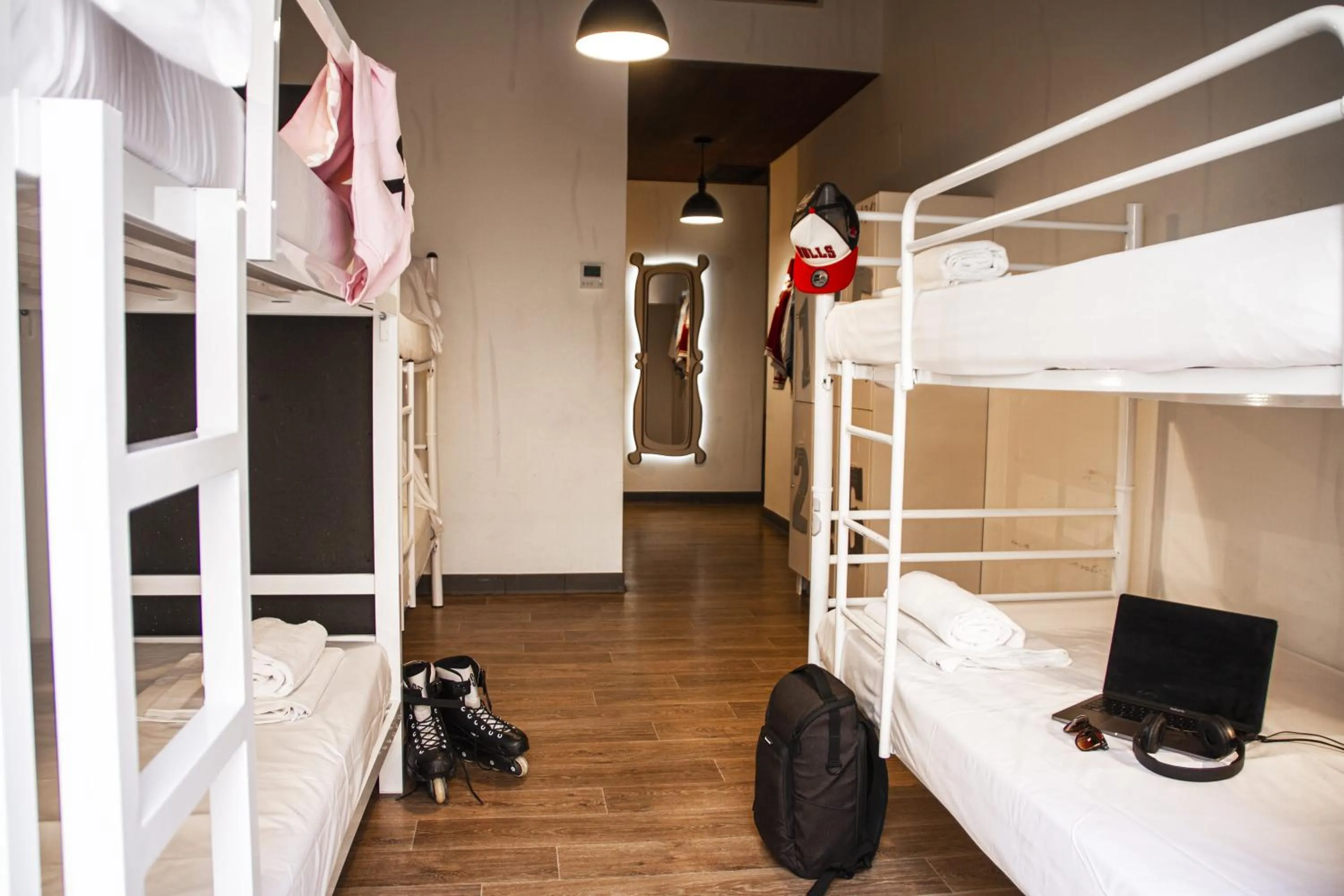 Bed in room00 Chueca Hostel