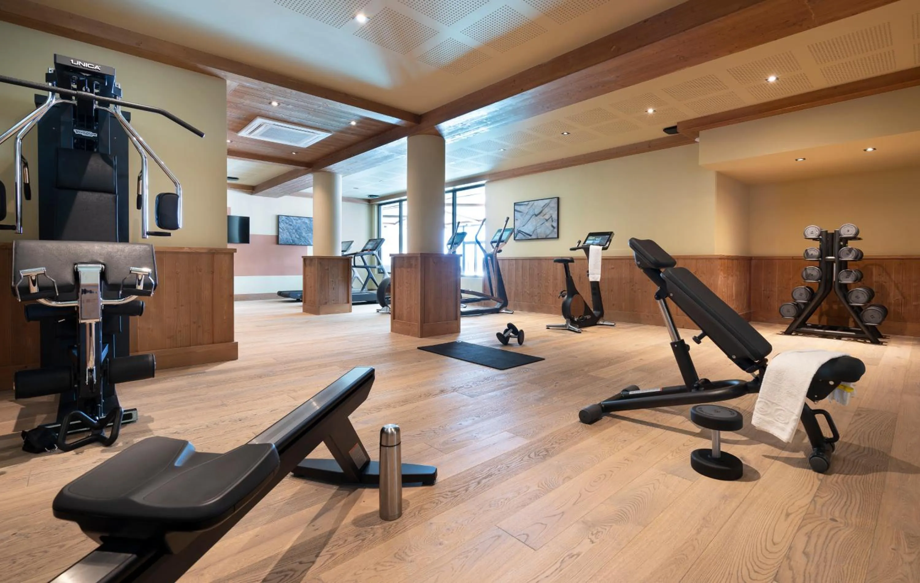 Fitness centre/facilities in MGM Hôtels & Résidences - Résidence Chalets de Joy