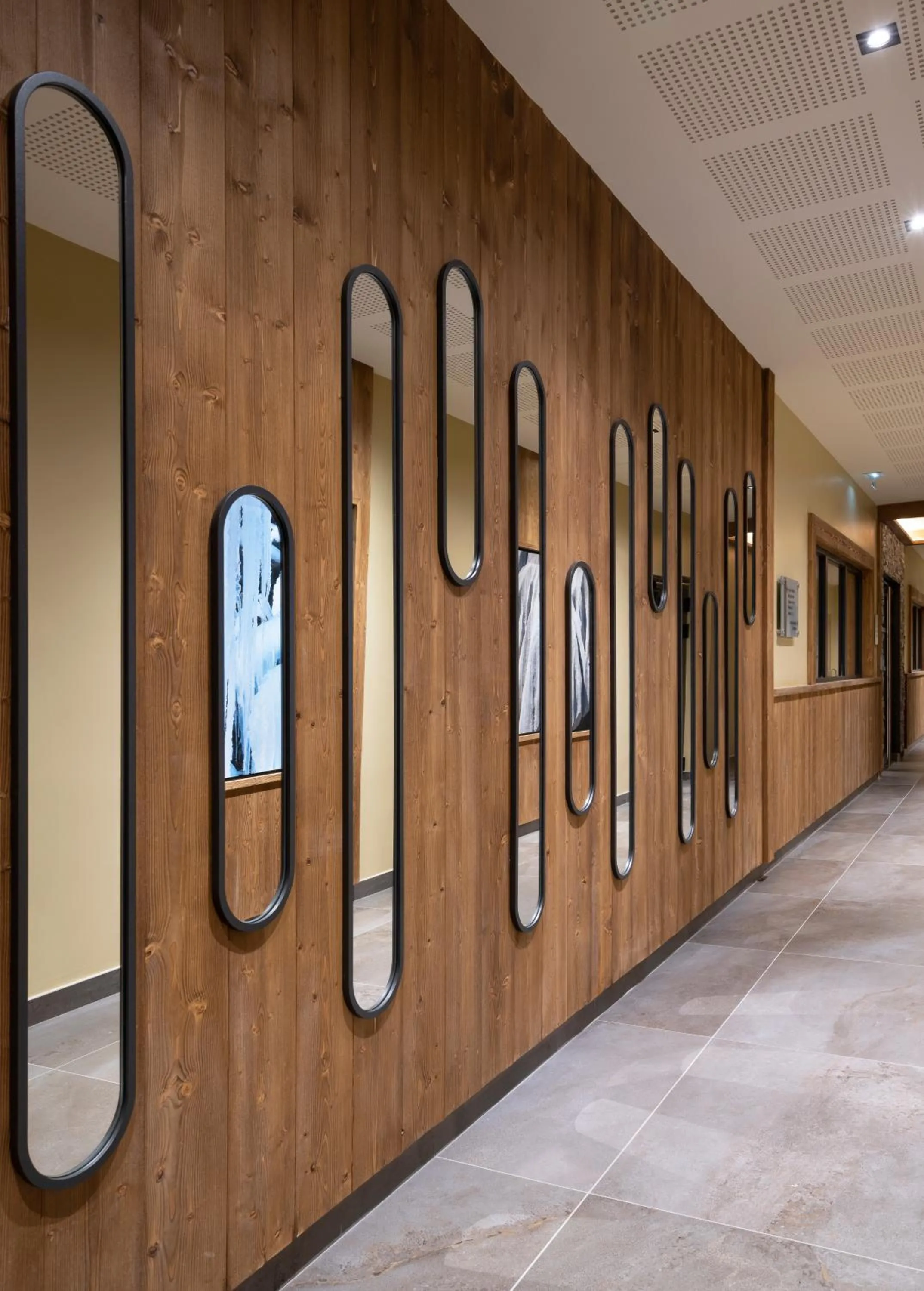 Decorative detail in MGM Hôtels & Résidences - Résidence Chalets de Joy