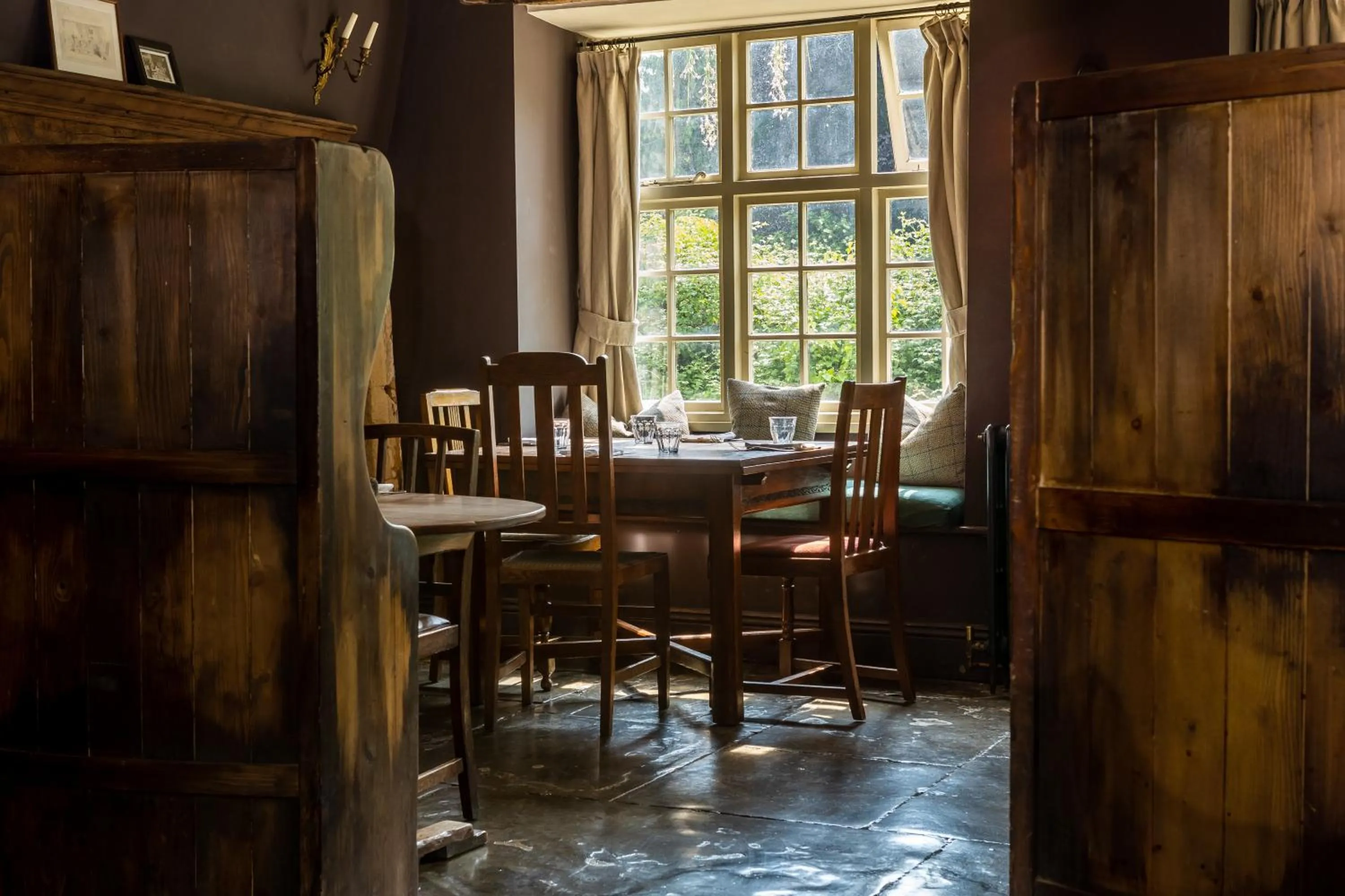 Dining area in The Ebrington Arms