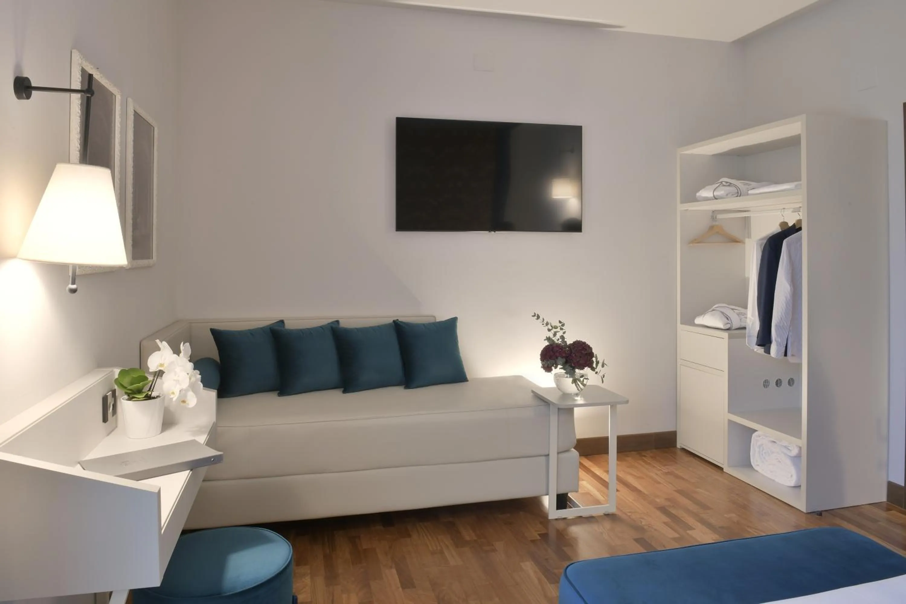 Bed in Hotel Torresi