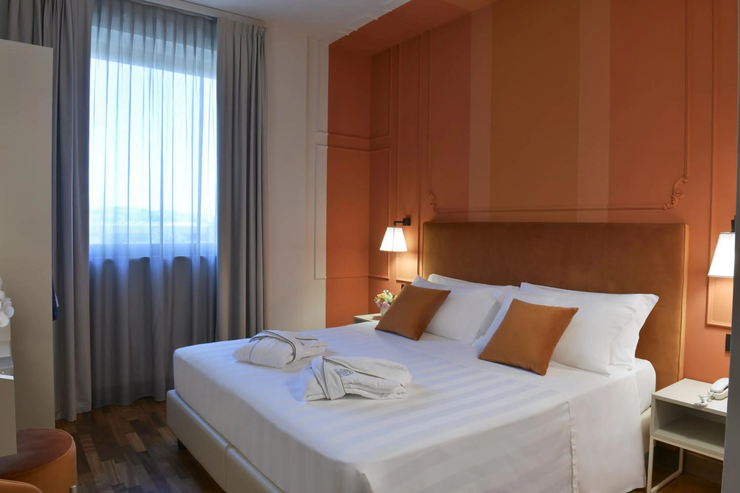 Bed in Hotel Torresi