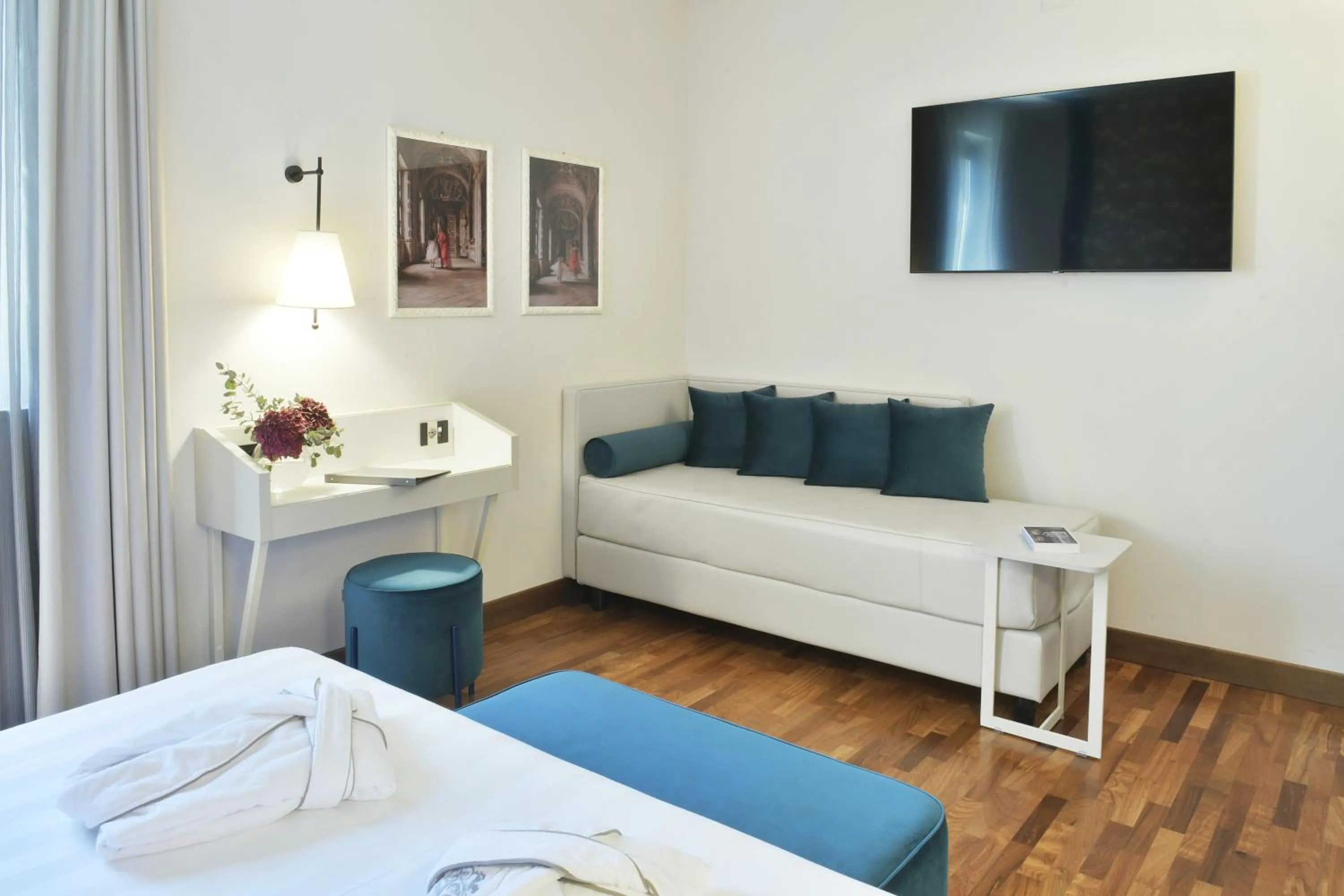 Bed in Hotel Torresi