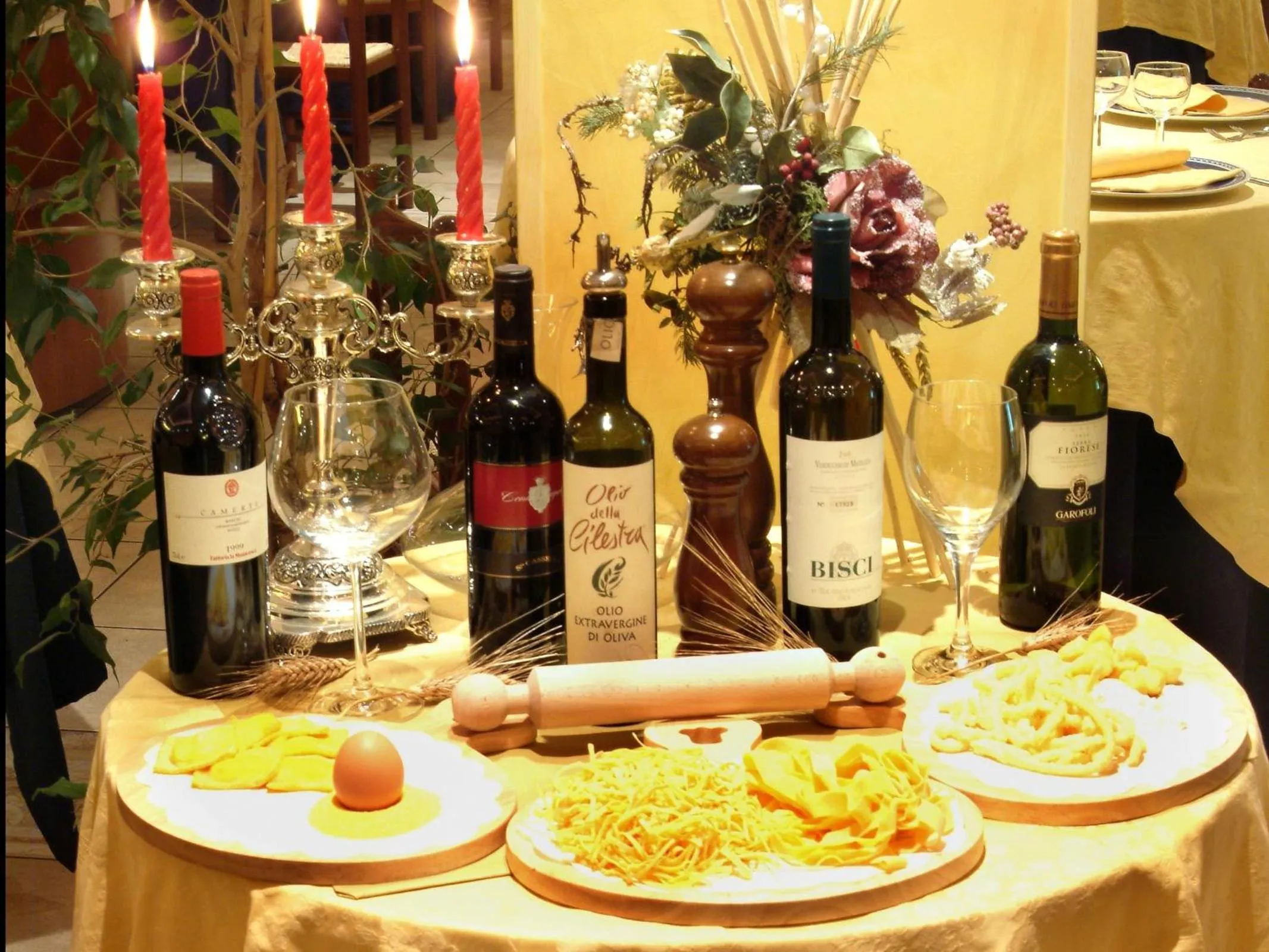 Food close-up in Hotel Torresi