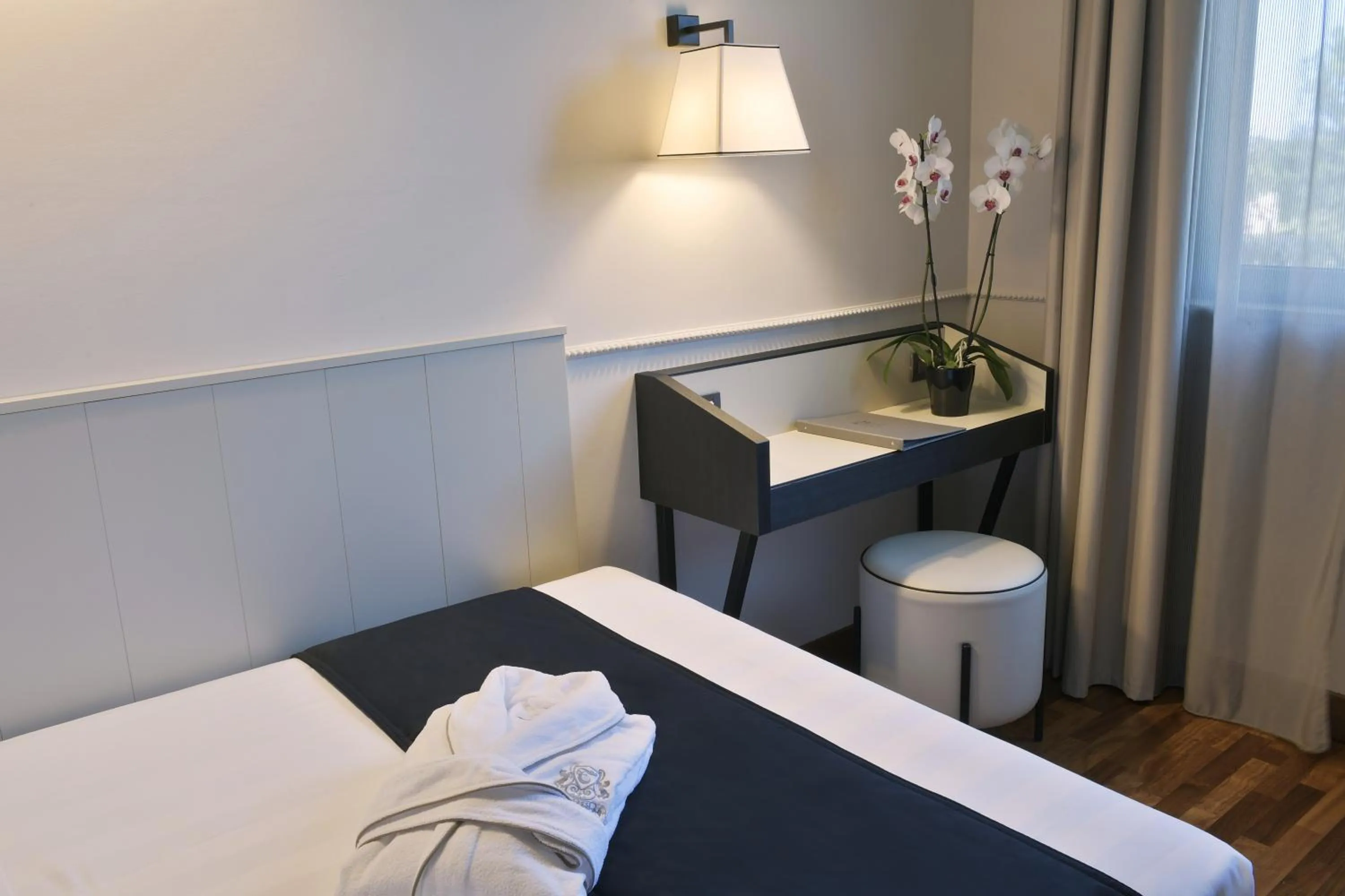 Bed in Hotel Torresi