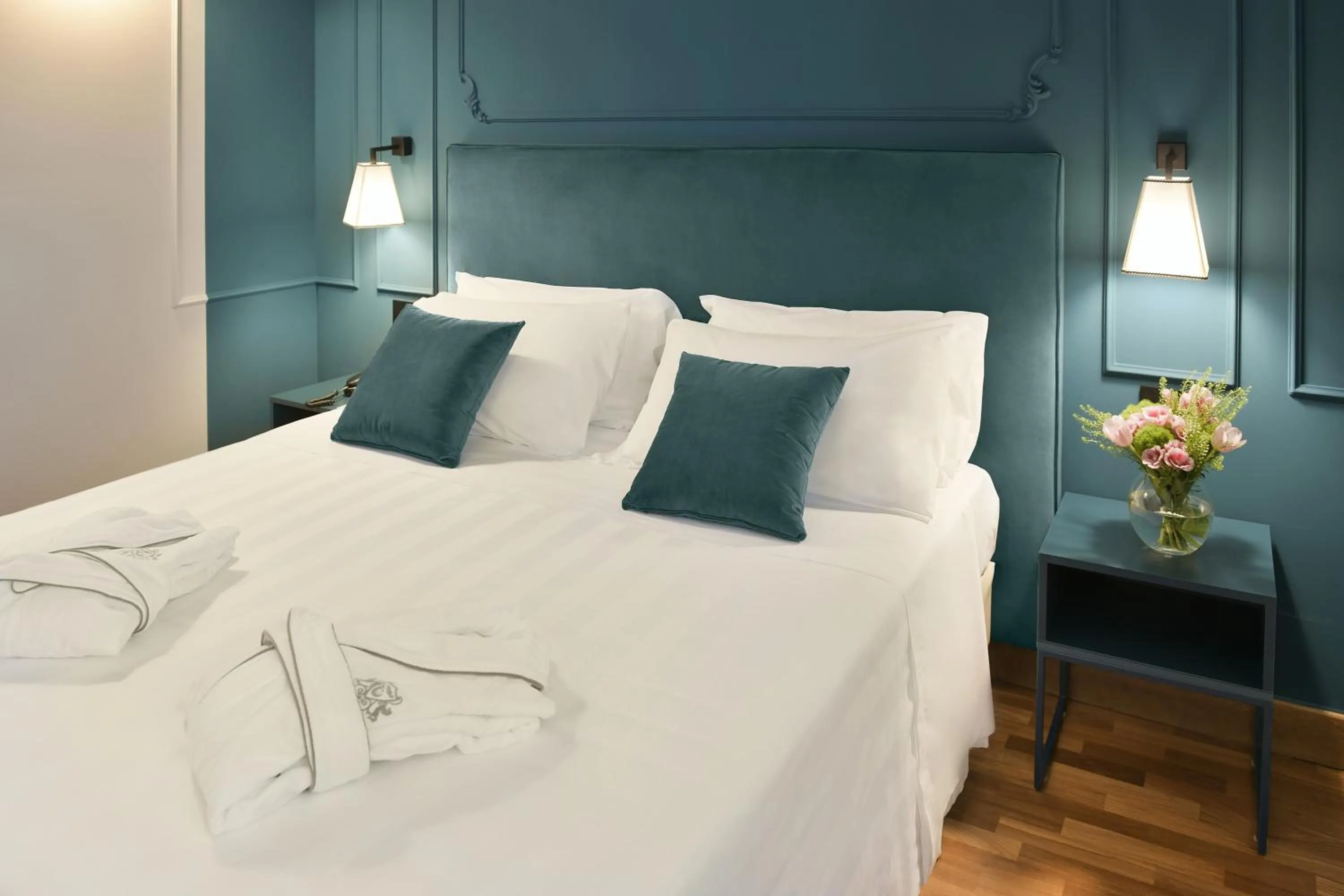 Bedroom, Bed in Hotel Torresi