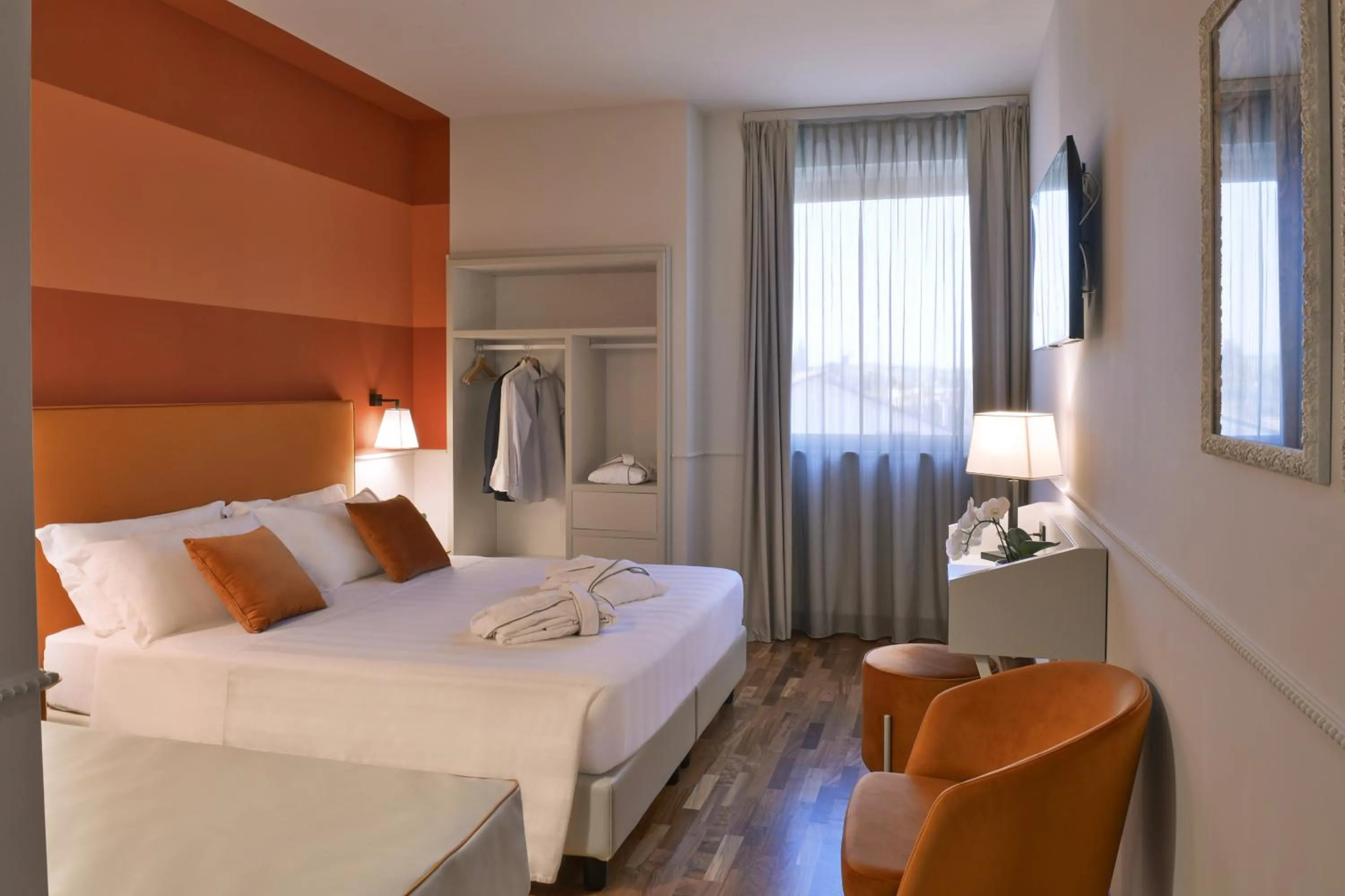 Bed in Hotel Torresi