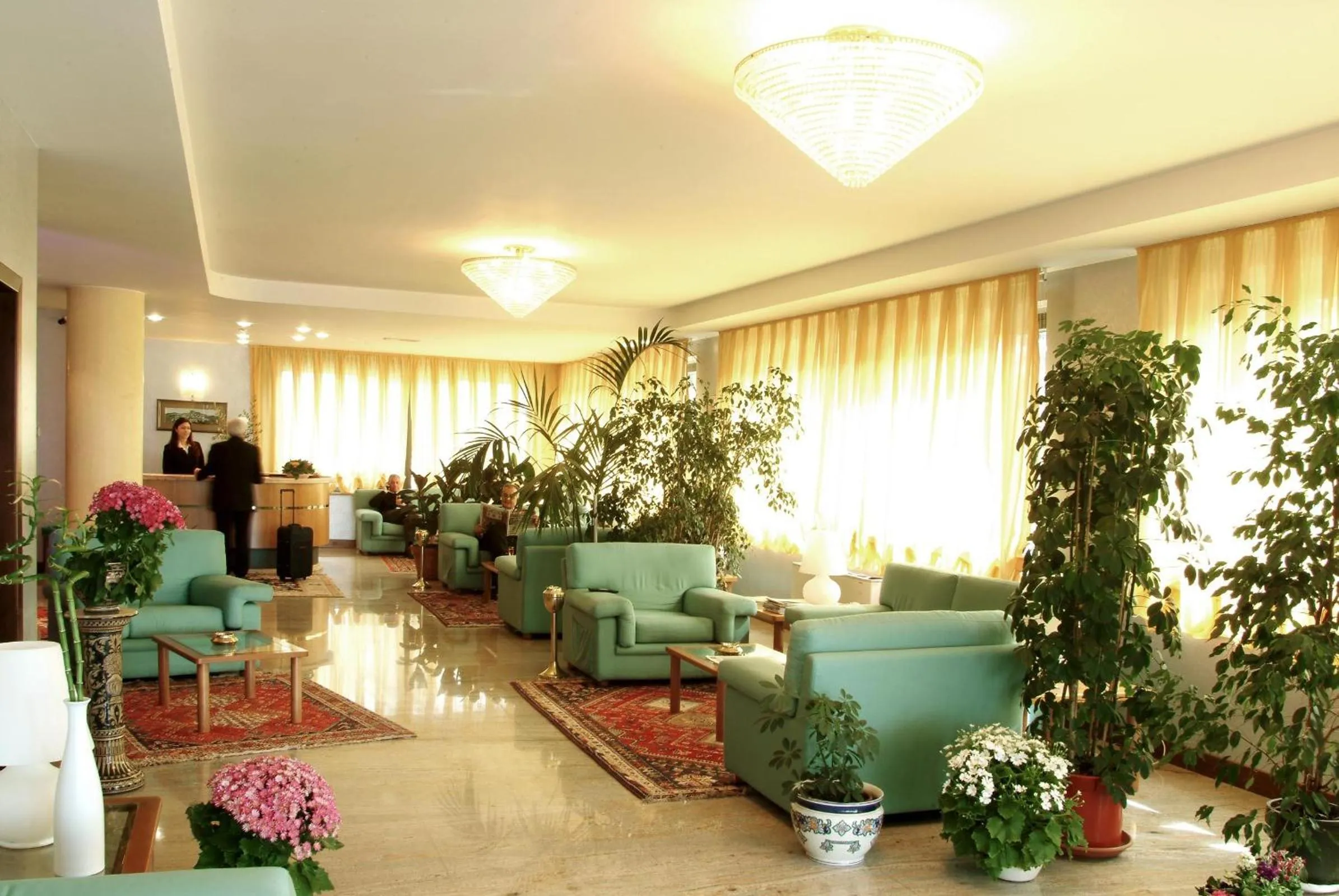 Lobby or reception in Hotel Torresi