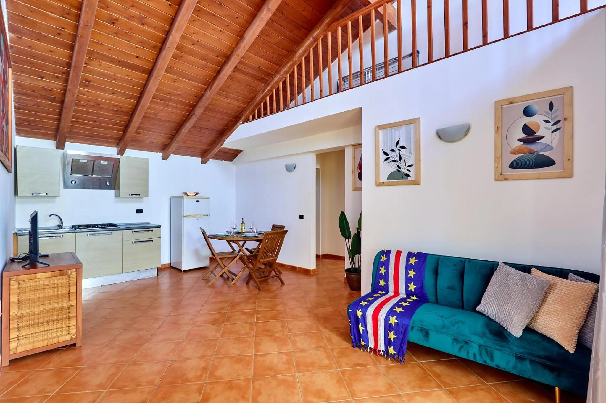 Living room in Patio Antigo Residence