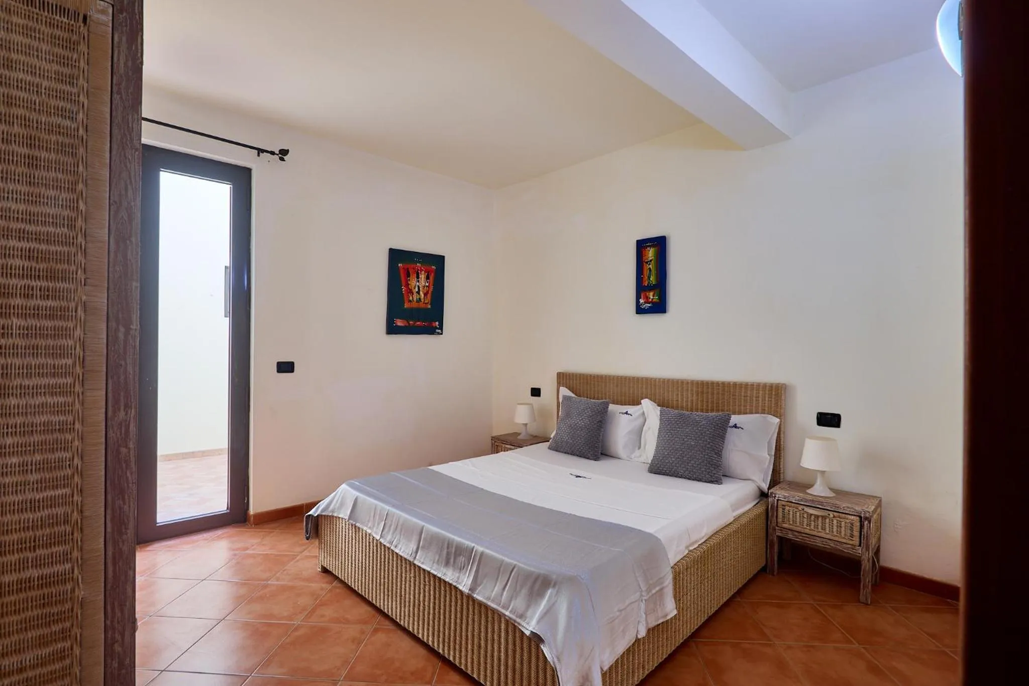 Bed in Patio Antigo Residence