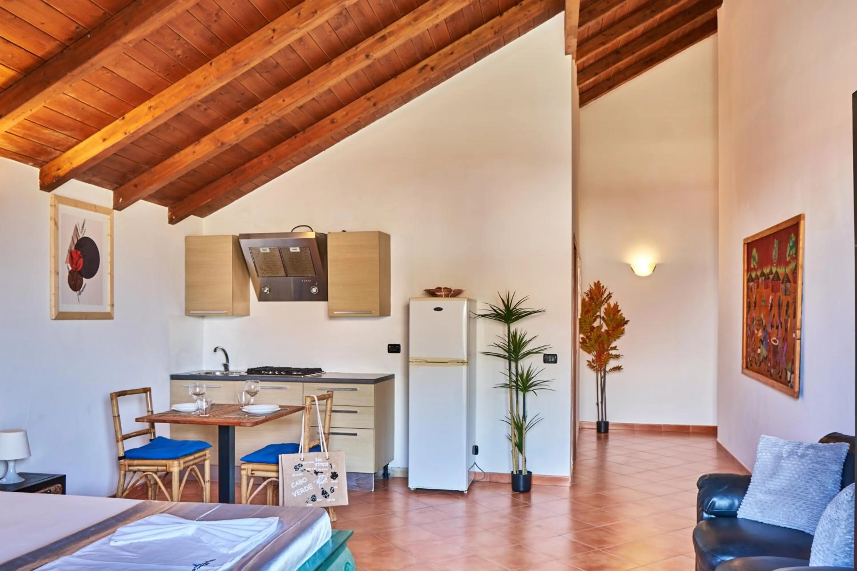 Kitchen or kitchenette in Patio Antigo Residence
