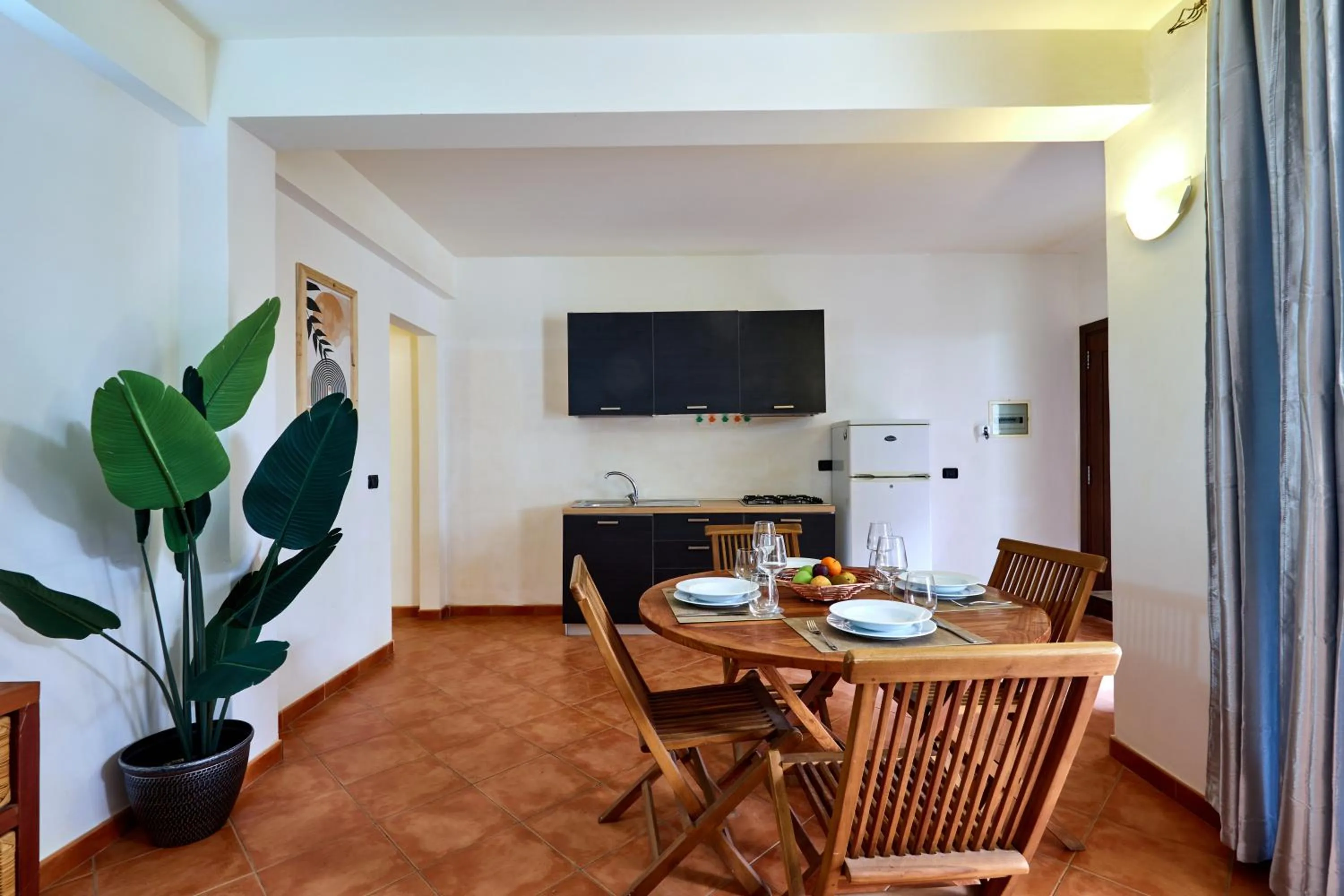 Kitchen or kitchenette in Patio Antigo Residence