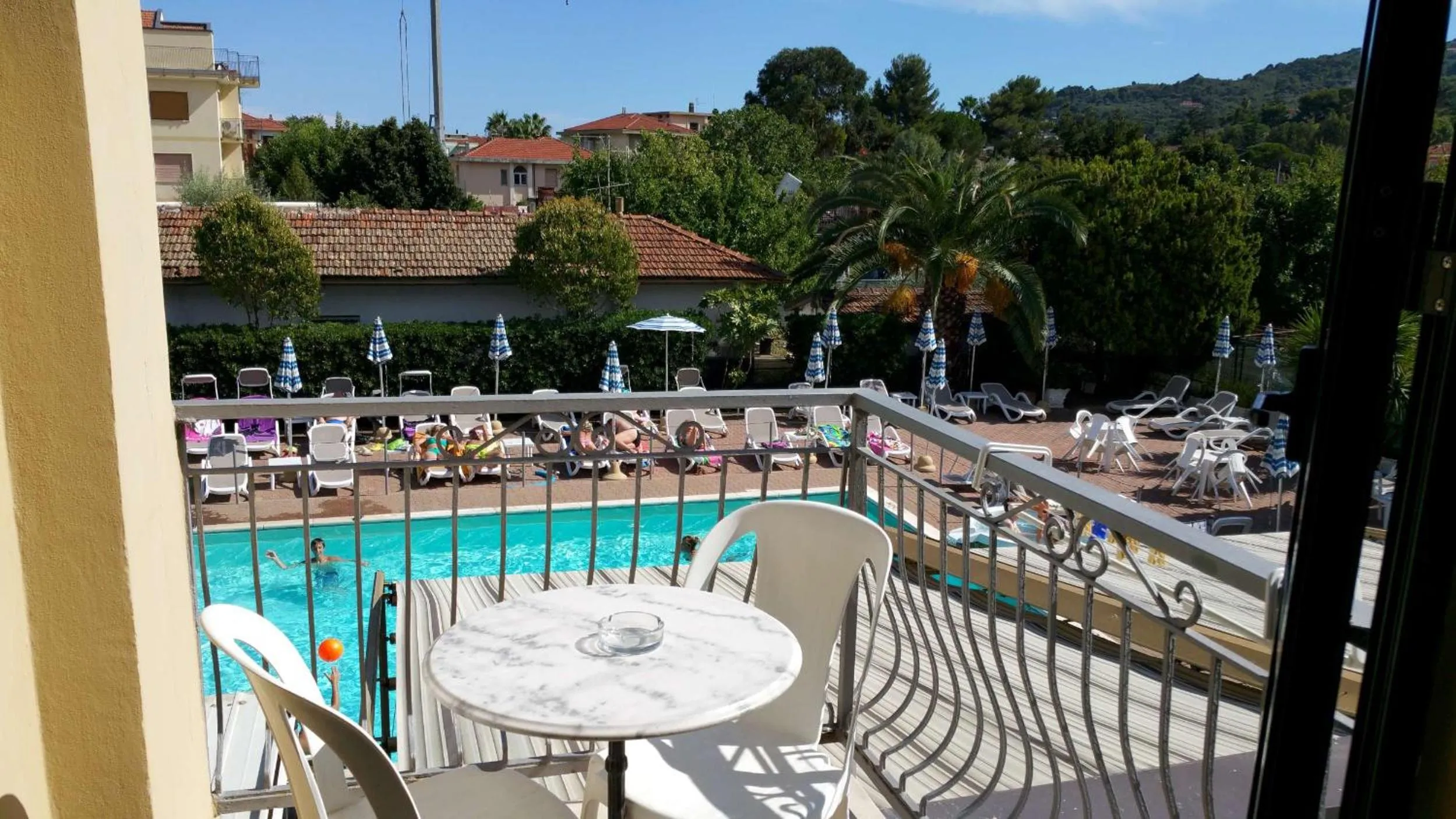 Balcony/Terrace in Hotel Delle Mimose