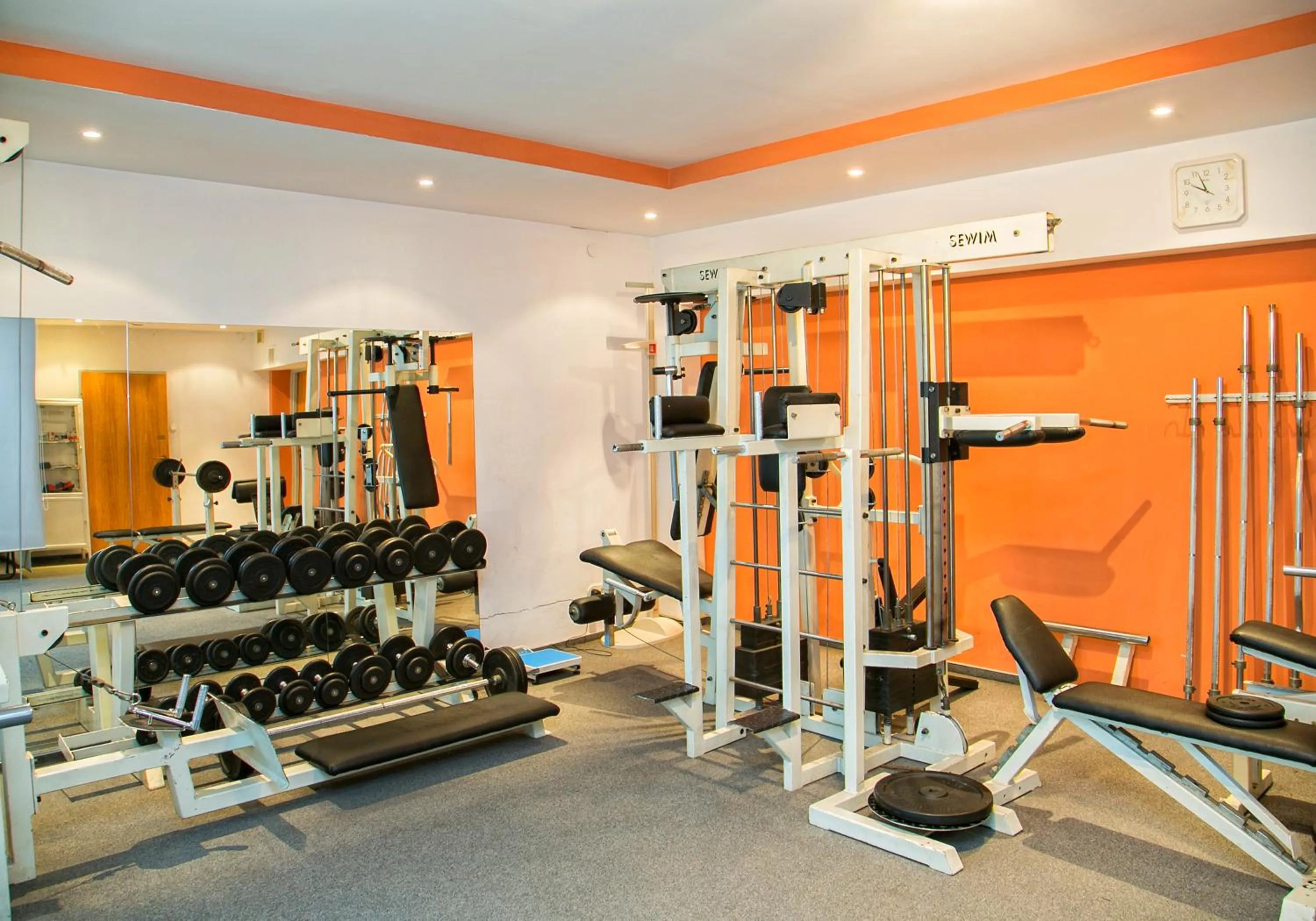 Fitness centre/facilities in Hotel Monttis